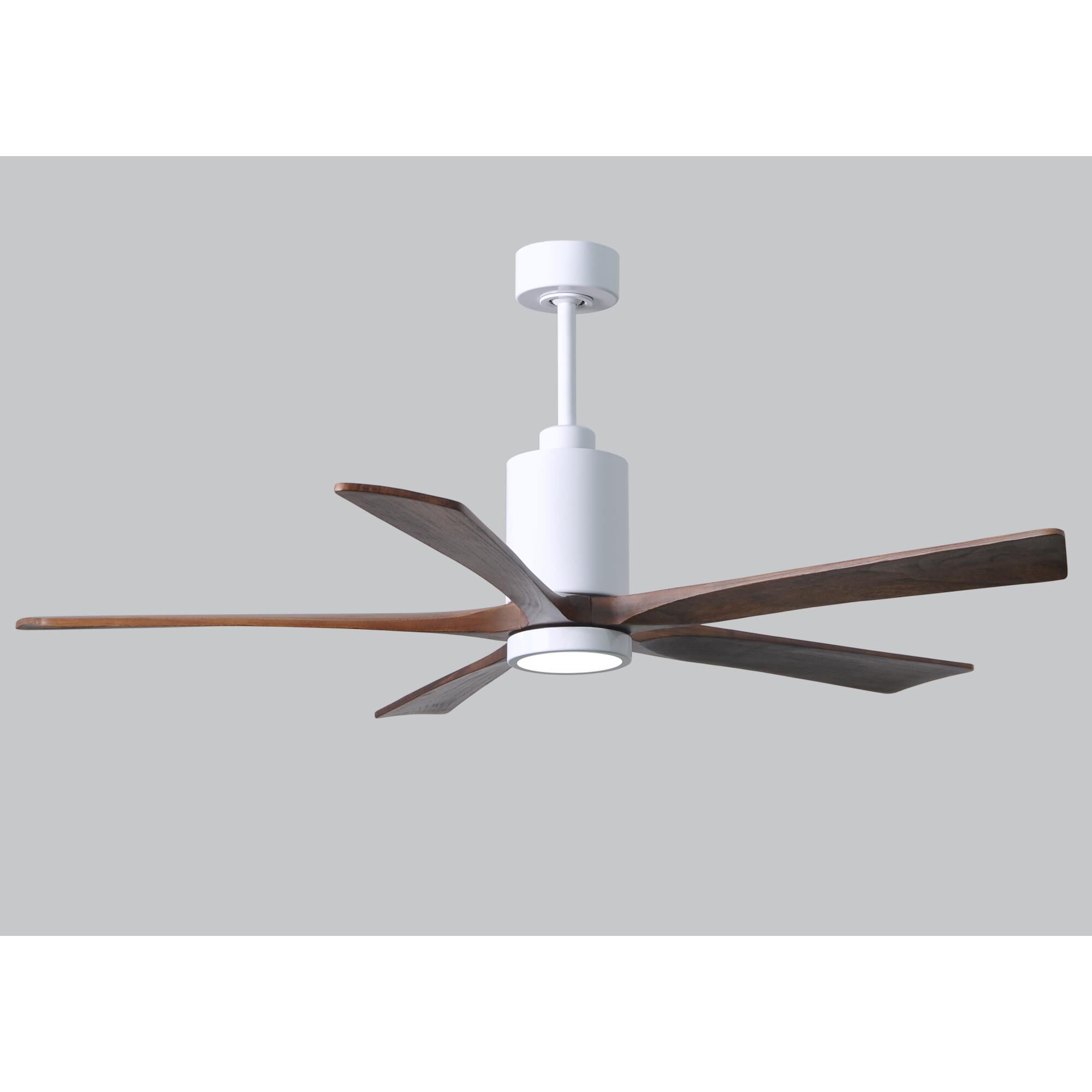 Patricia 60 Inch Ceiling Fan with Light Kit by Matthews Fan Company