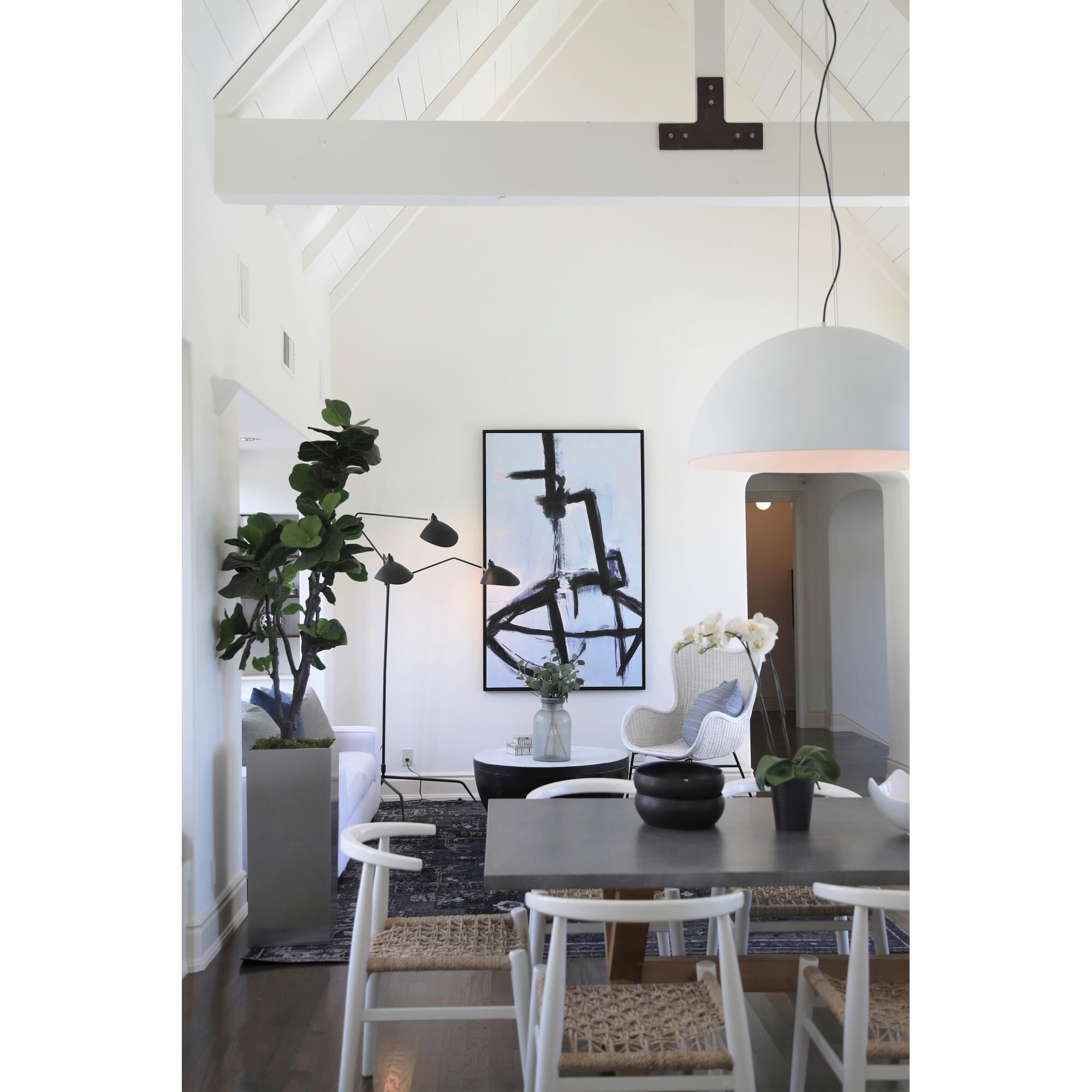 31 Inch Large Pendant by Dainolite