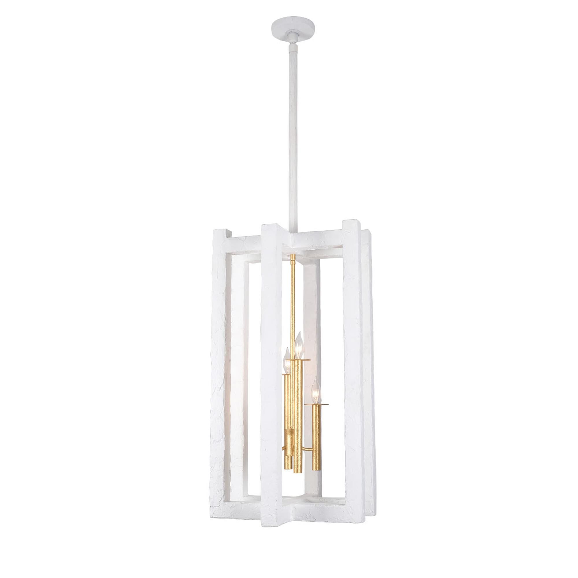 Duo 34 Inch Cage Pendant by Kalco