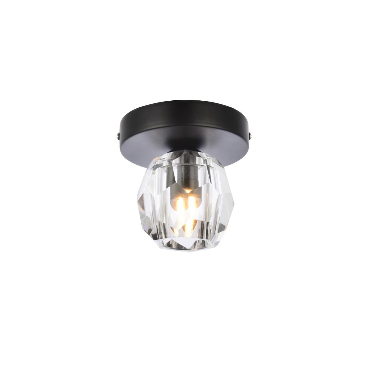 Eren 4 Inch 1 Light LED Flush Mount by Elegant Lighting