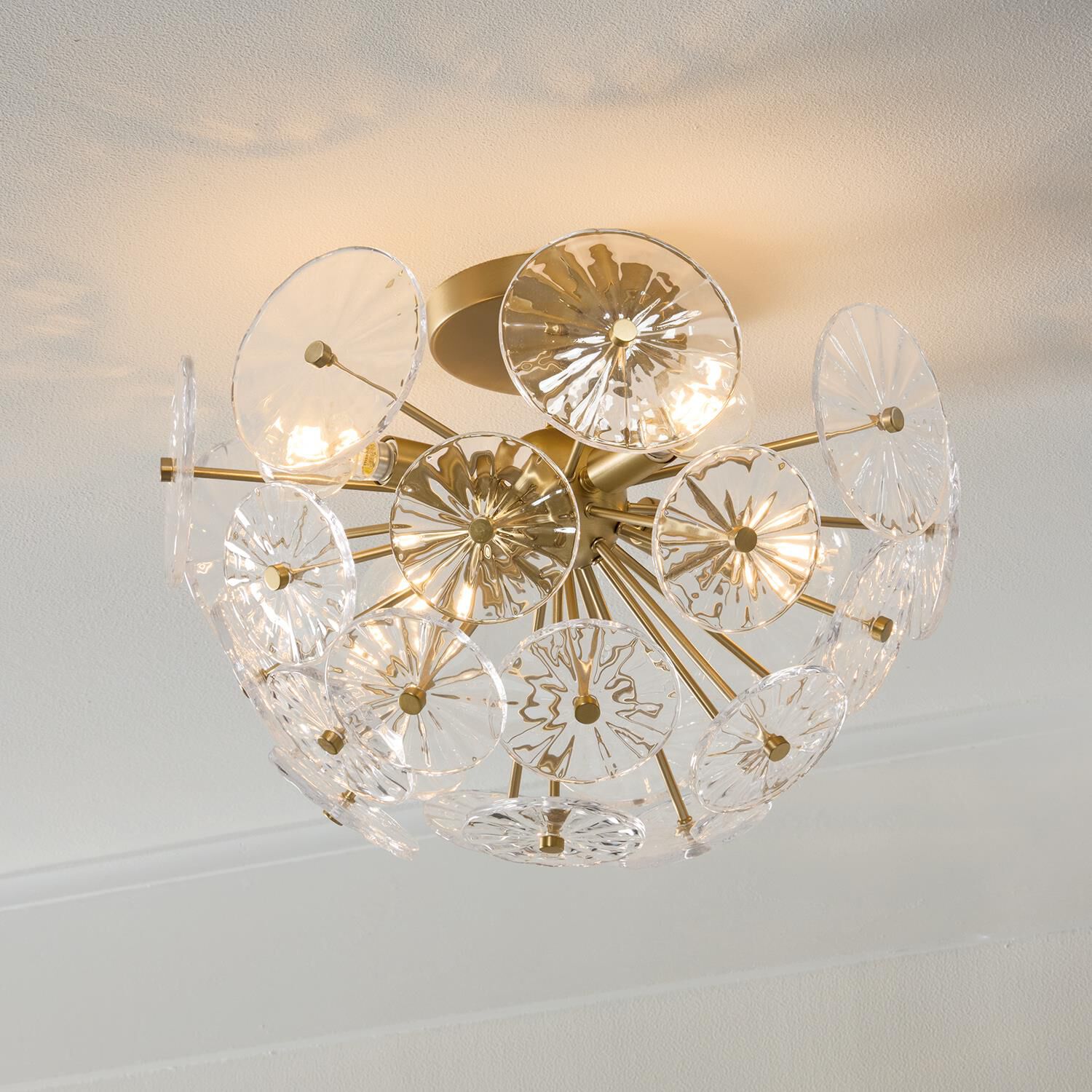 Emelie 16 Inch Semi Flush Mount by Capital Lighting