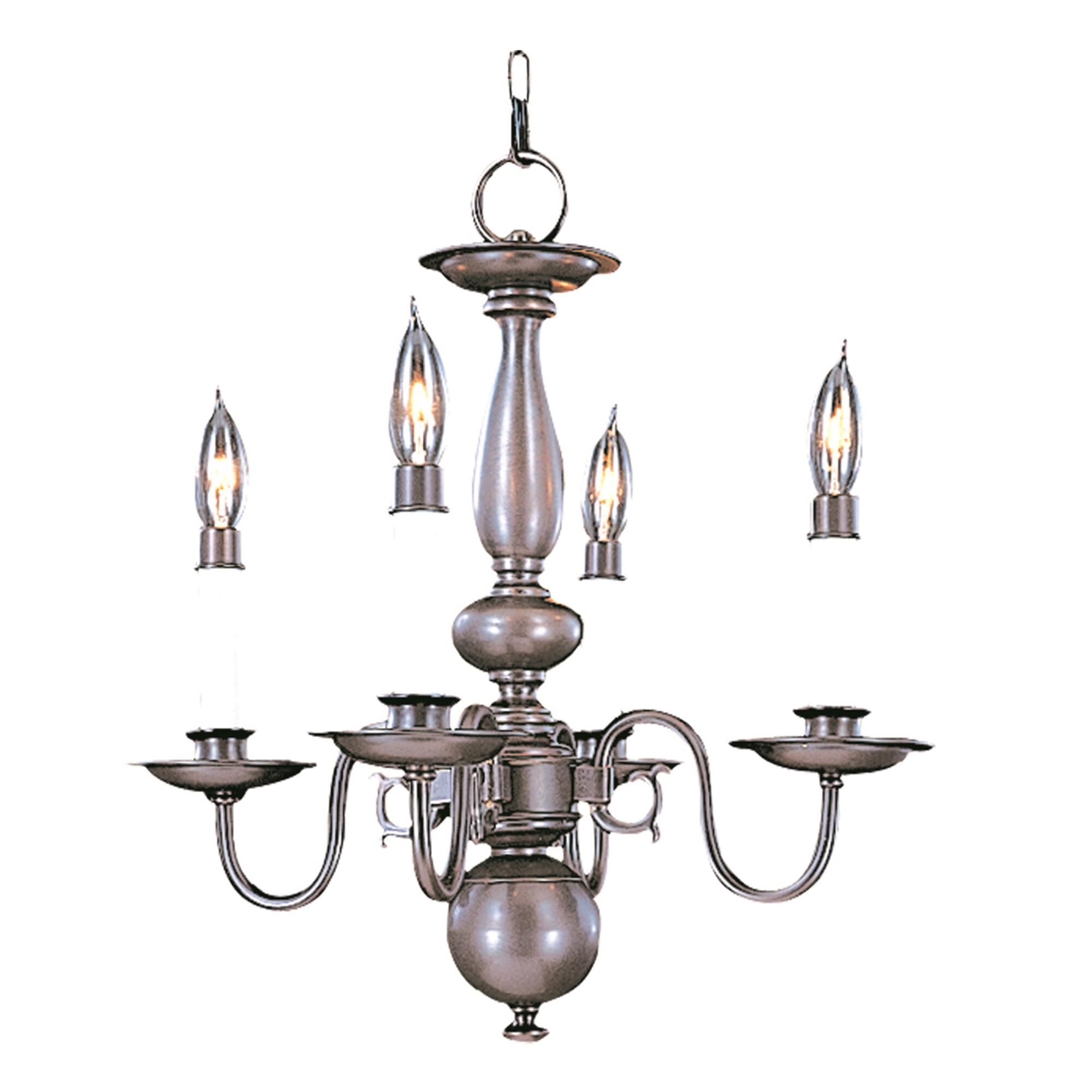 Jamestown 16 Inch 4 Light Mini Chandelier by Framburg