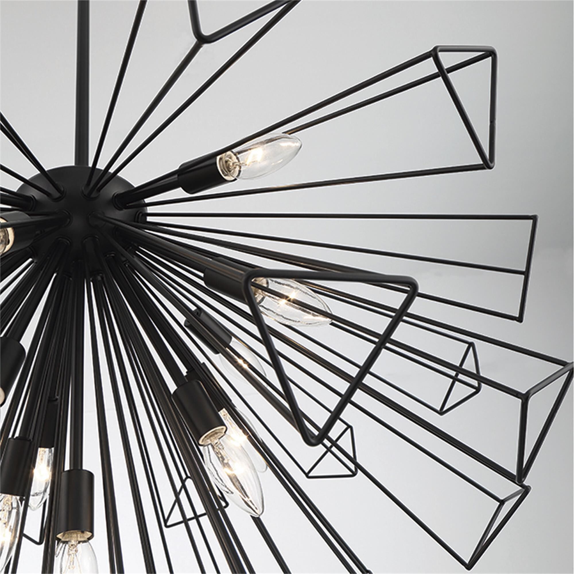 Shown in Black finish