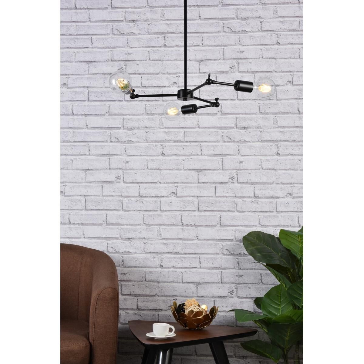 Furlong 28 Inch 3 Light Chandelier by Elegant Lighting