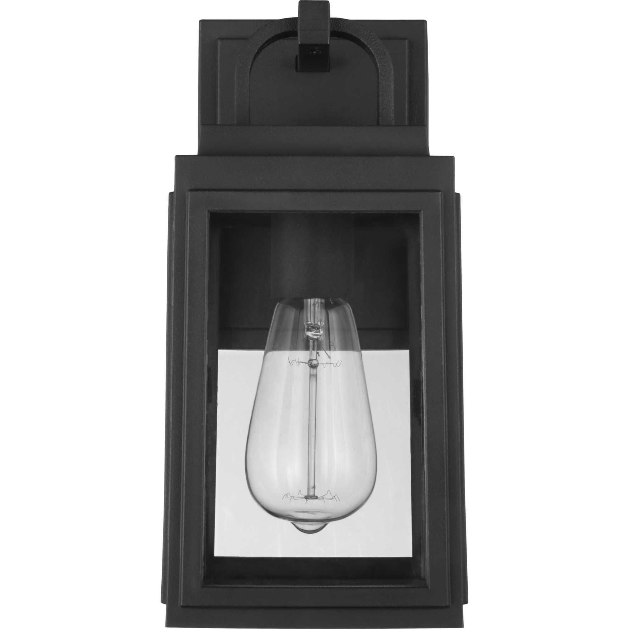 Shown in Textured Black finish and Clear glass