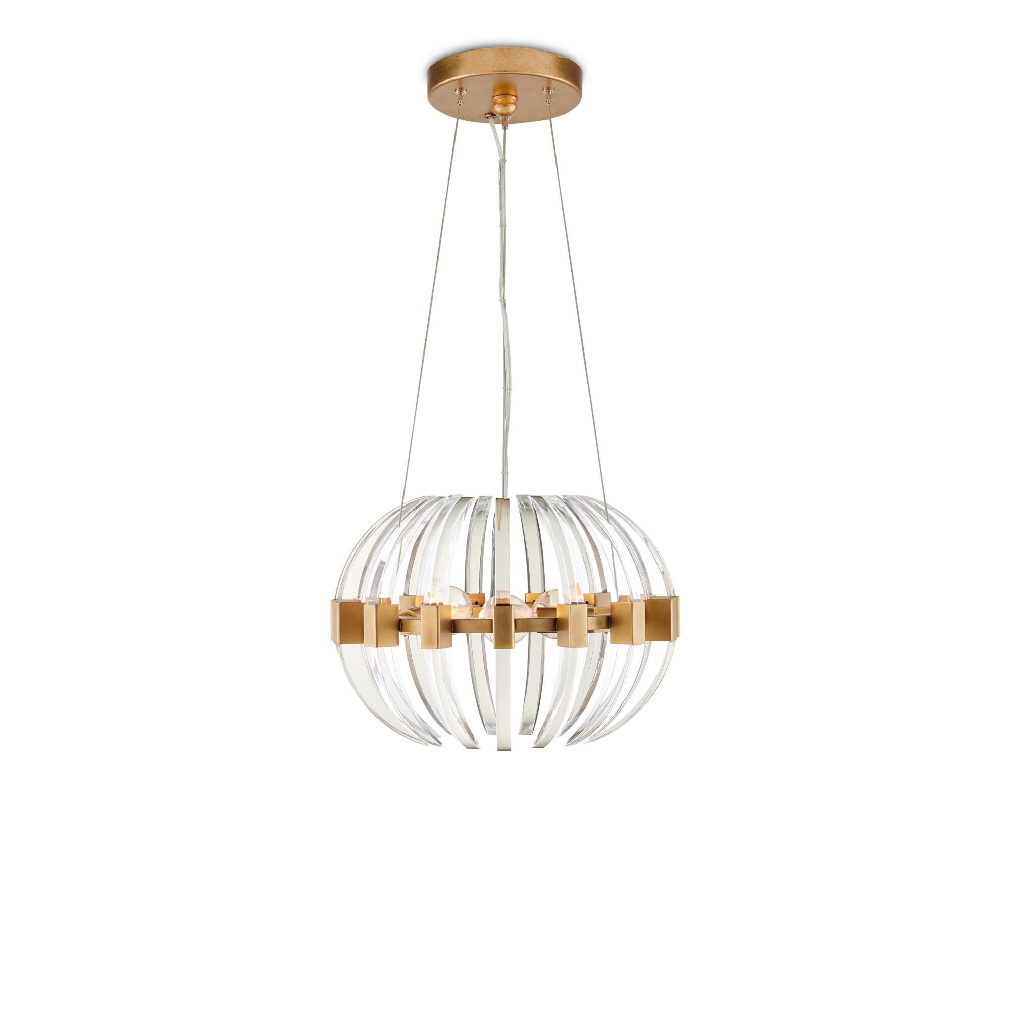 Coquette 14 Inch Mini Chandelier by Currey and Company