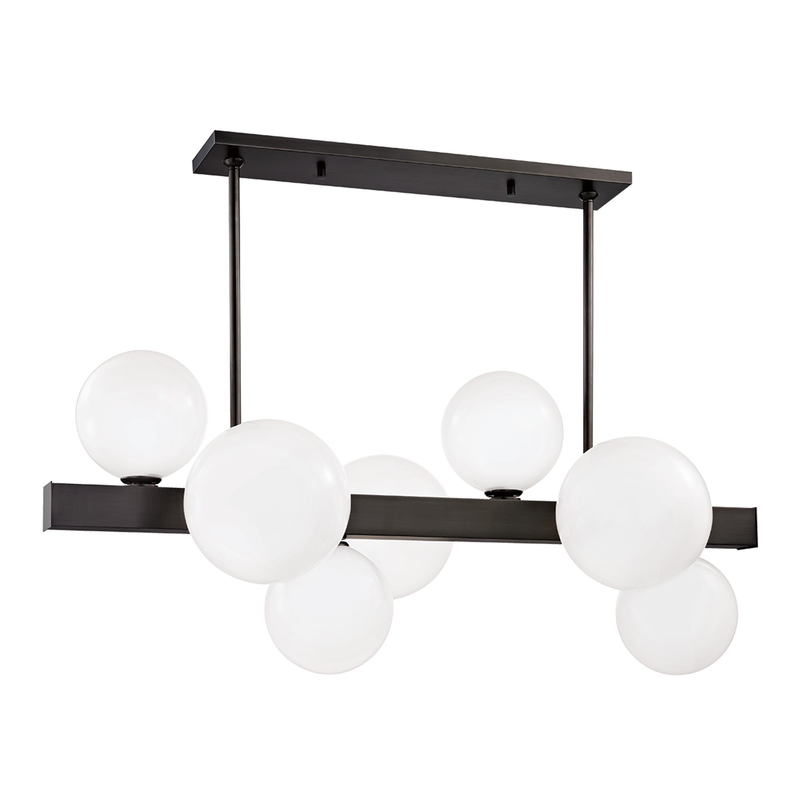 Hinsdale Medium Linear Chandelier by Hudson Valley Lighting