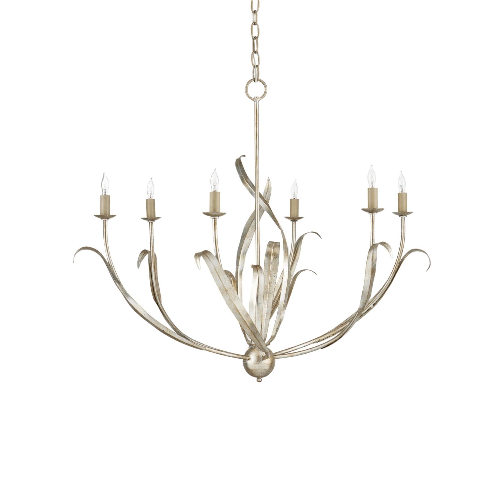 Menefee 32 Inch 6 Light Chandelier,