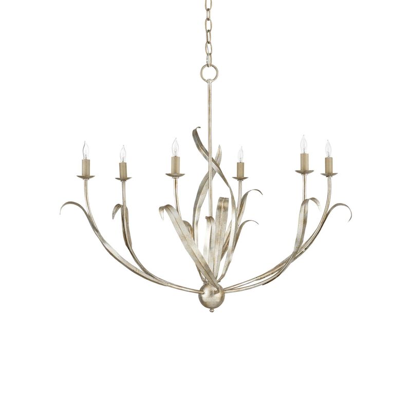 Menefee 32 Inch 6 Light Chandelier by Currey and Company