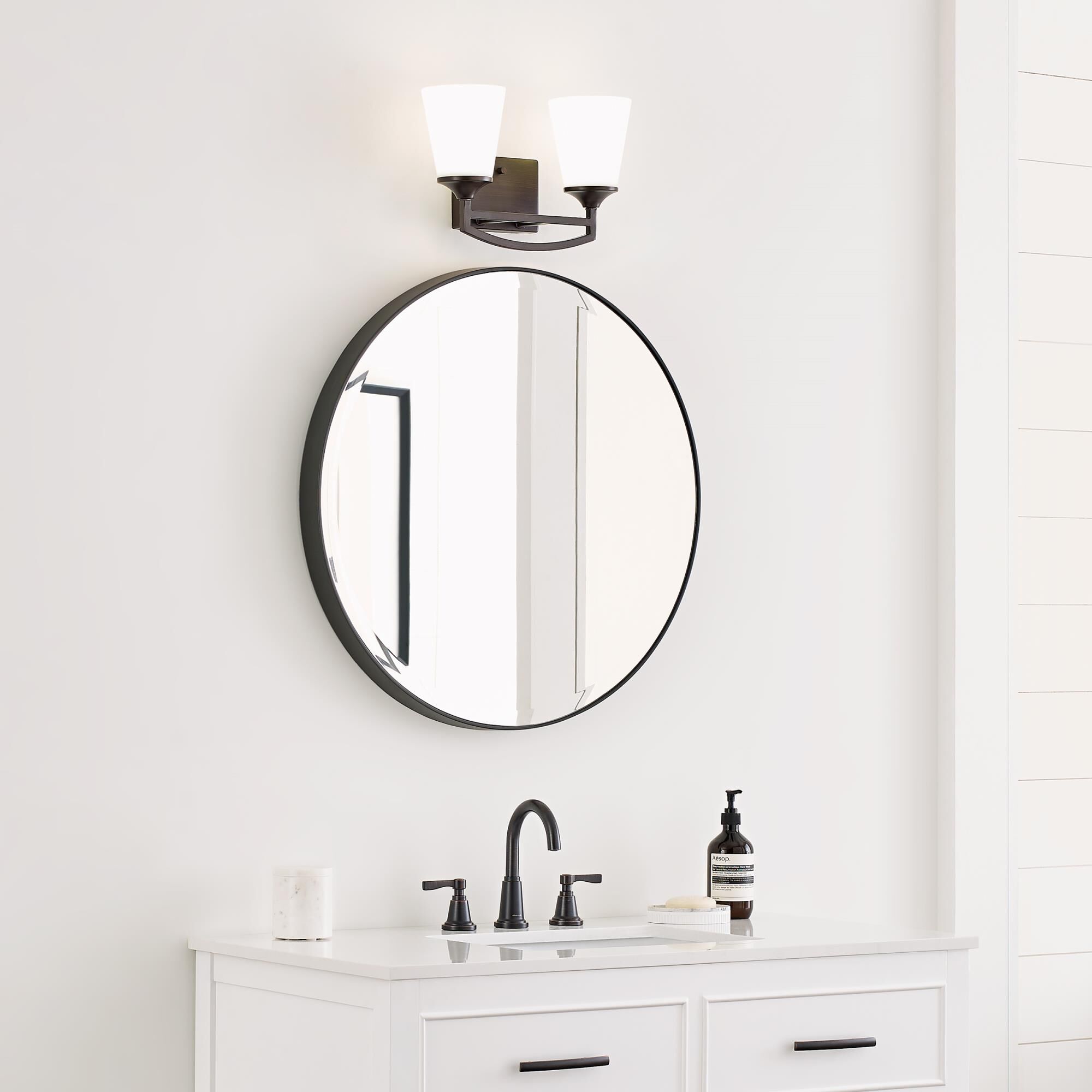 Hanford 14 Inch 2 Light Bath Vanity Light by Generation Lighting