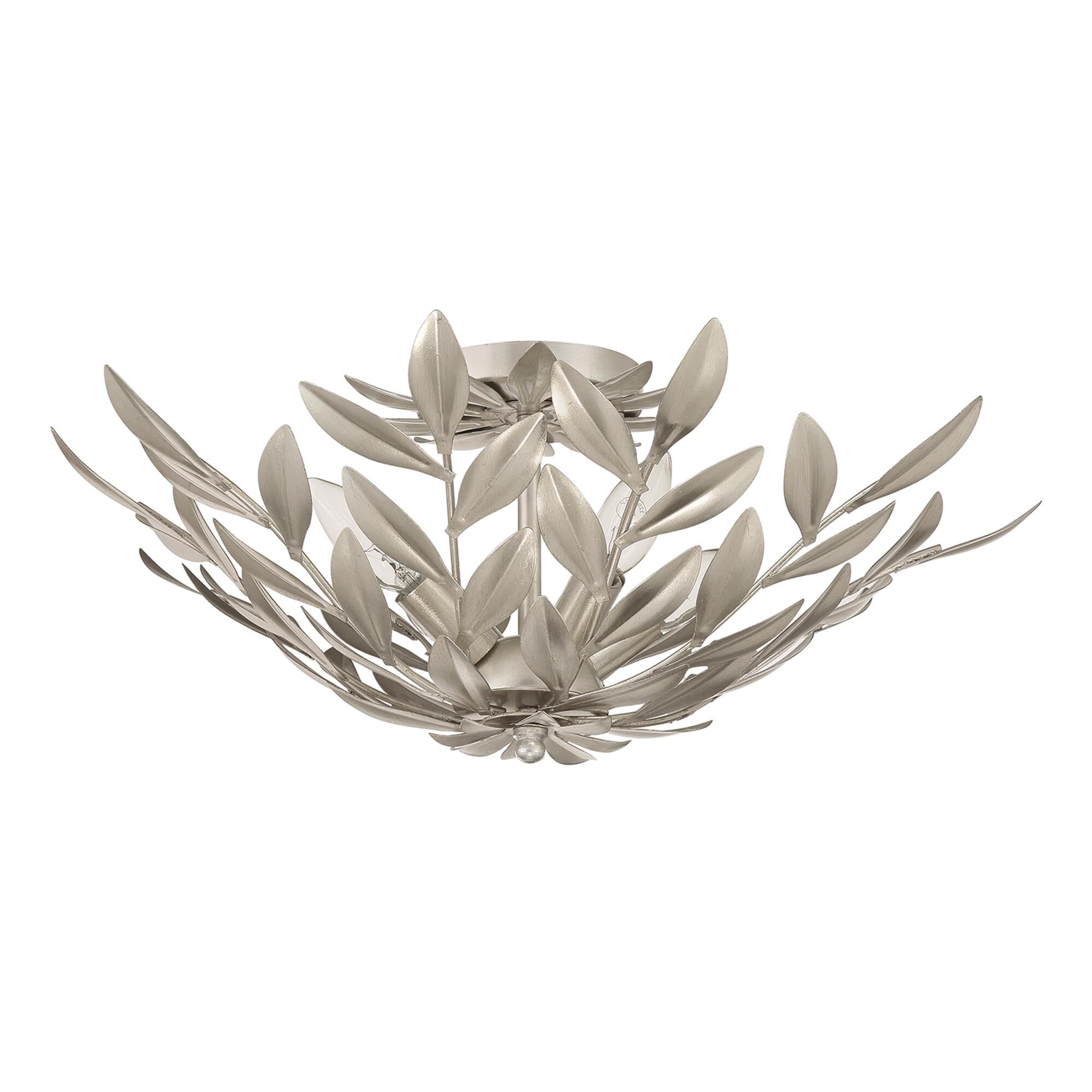 Shown in Antique Silver finish
