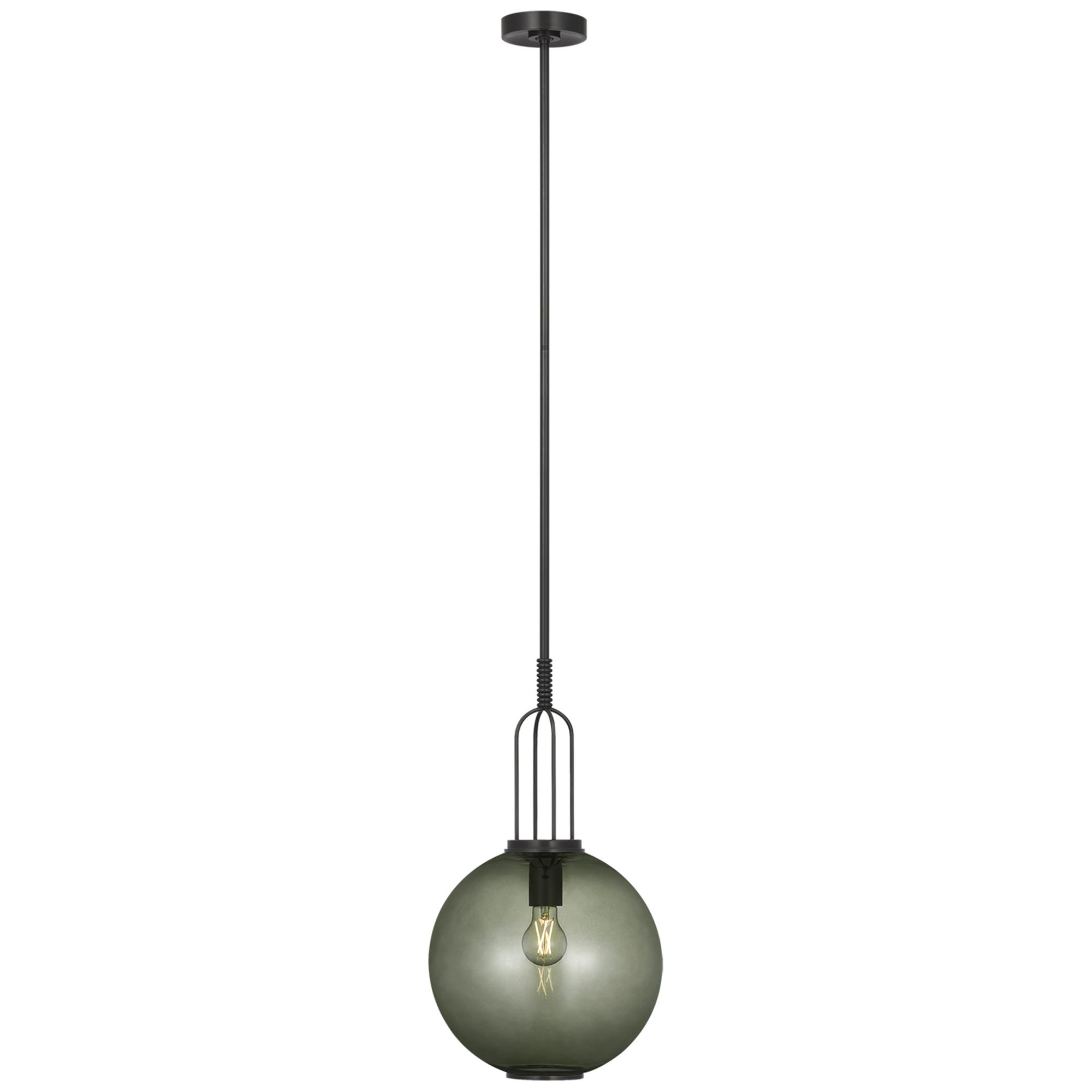 Shown in Bronze finish and Smokey glass