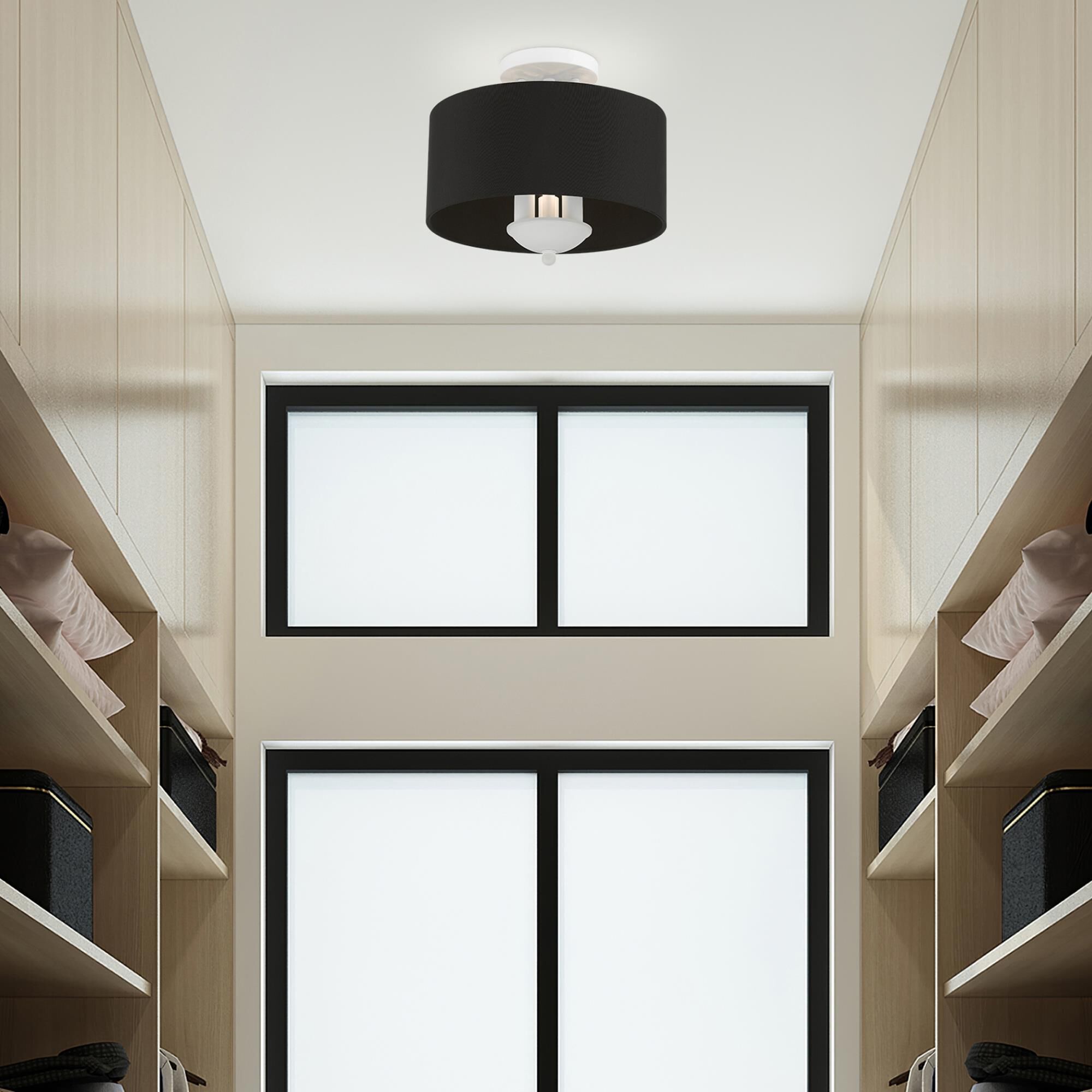 Huntington 3 Light Semi Flush Mount by Livex Lighting