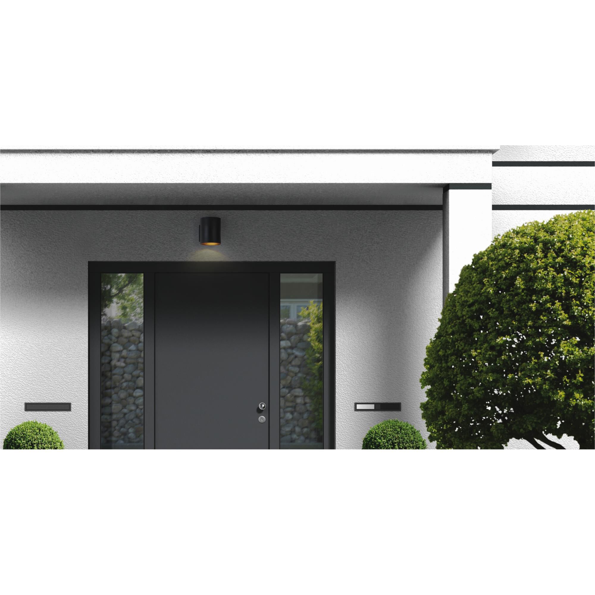 Shown in Black finish