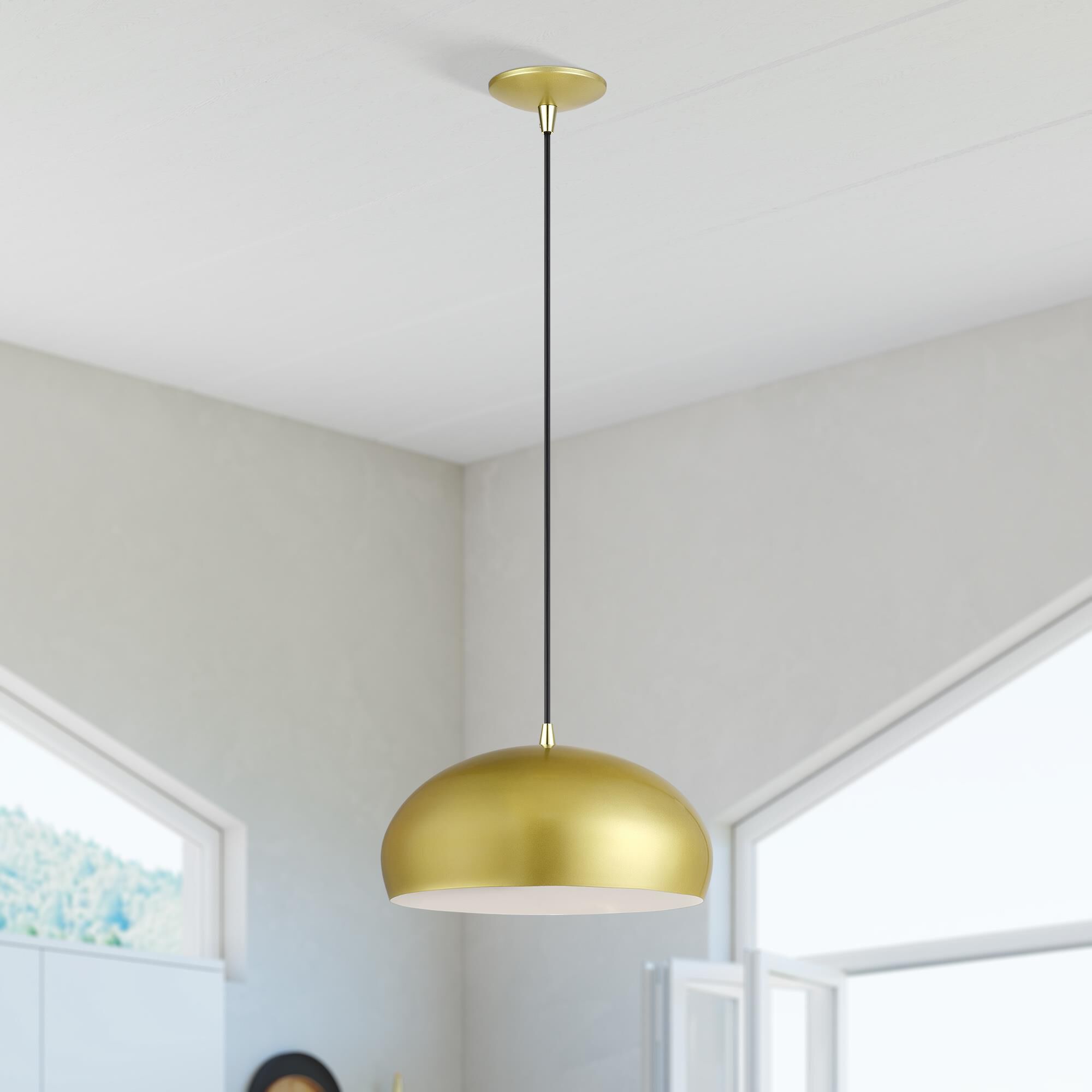 Domma 14 Inch Large Pendant by Livex Lighting
