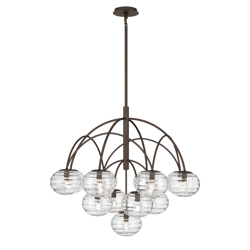 Lenora 34 Inch Chandelier by Metropolitan Lighting