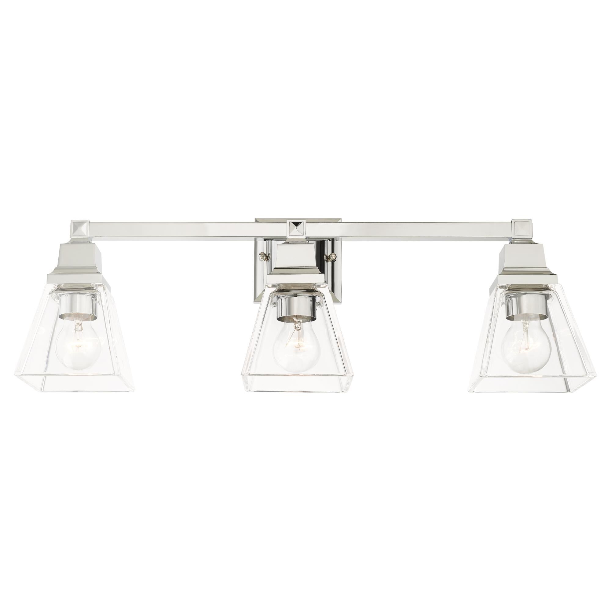 Mission 25 Inch 3 Light Bath Vanity Light by Livex Lighting