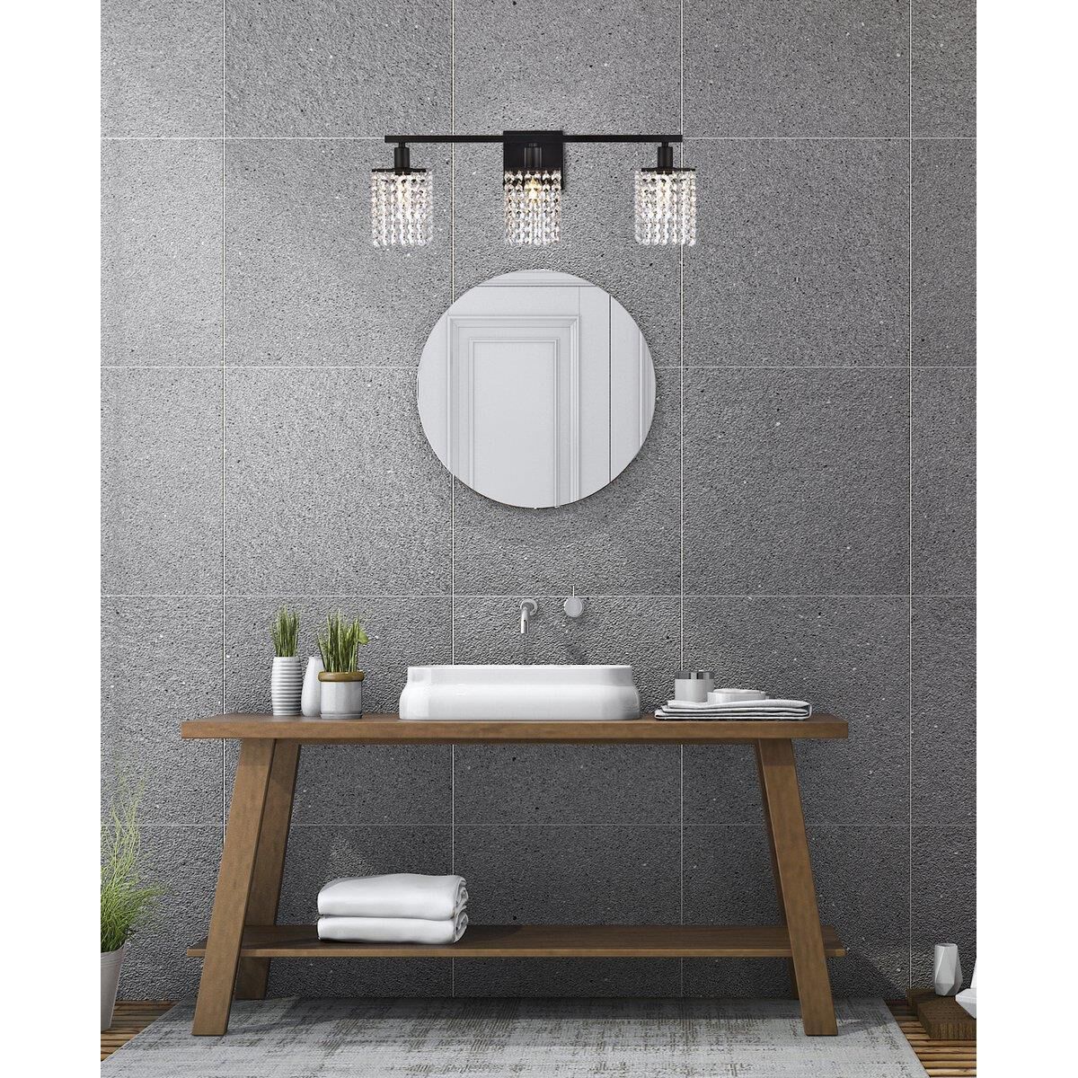 Phineas 24 Inch 3 Light Bath Vanity Light by Elegant Lighting