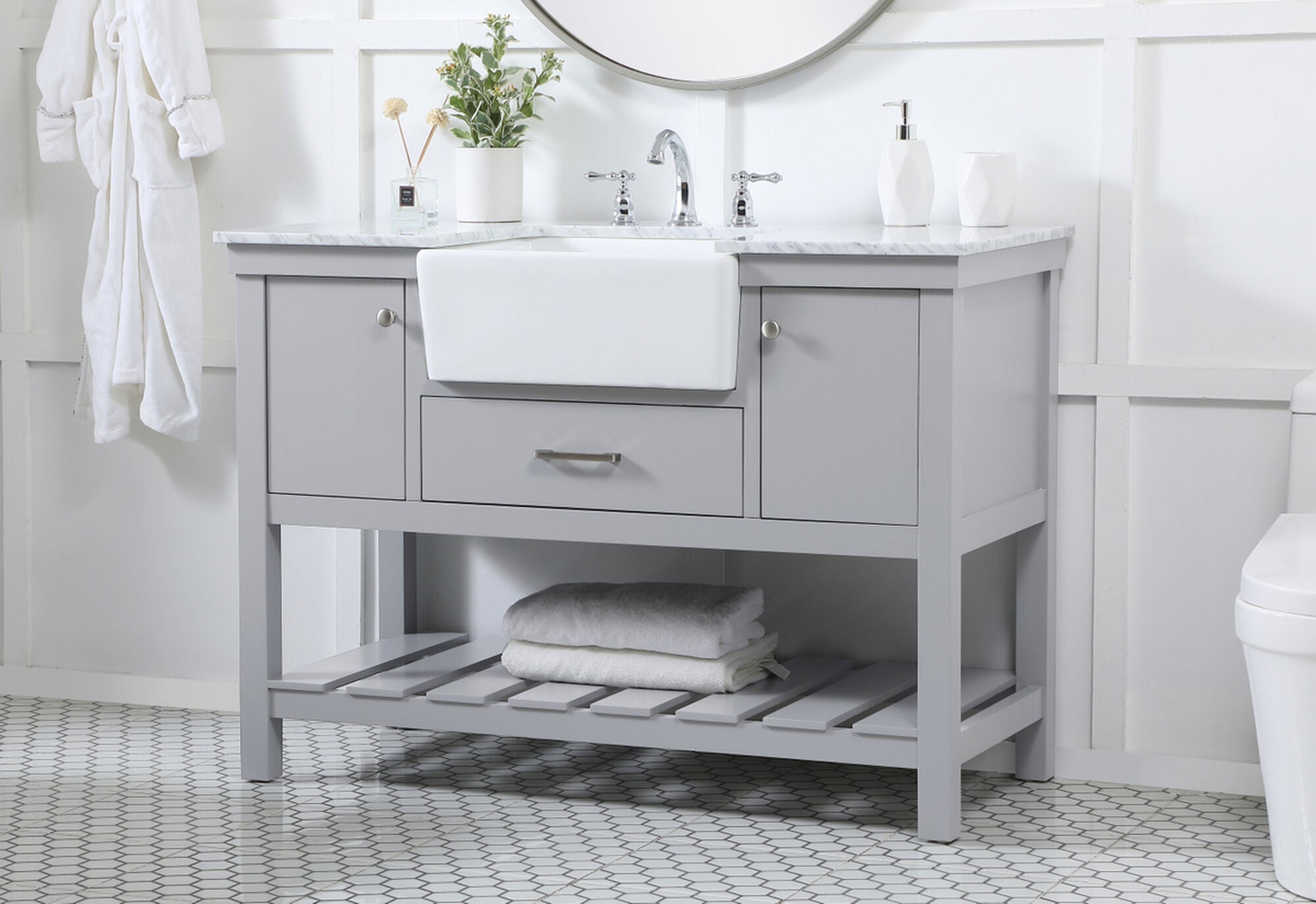 Clement 22 Inch Bath Vanity Cabinet,