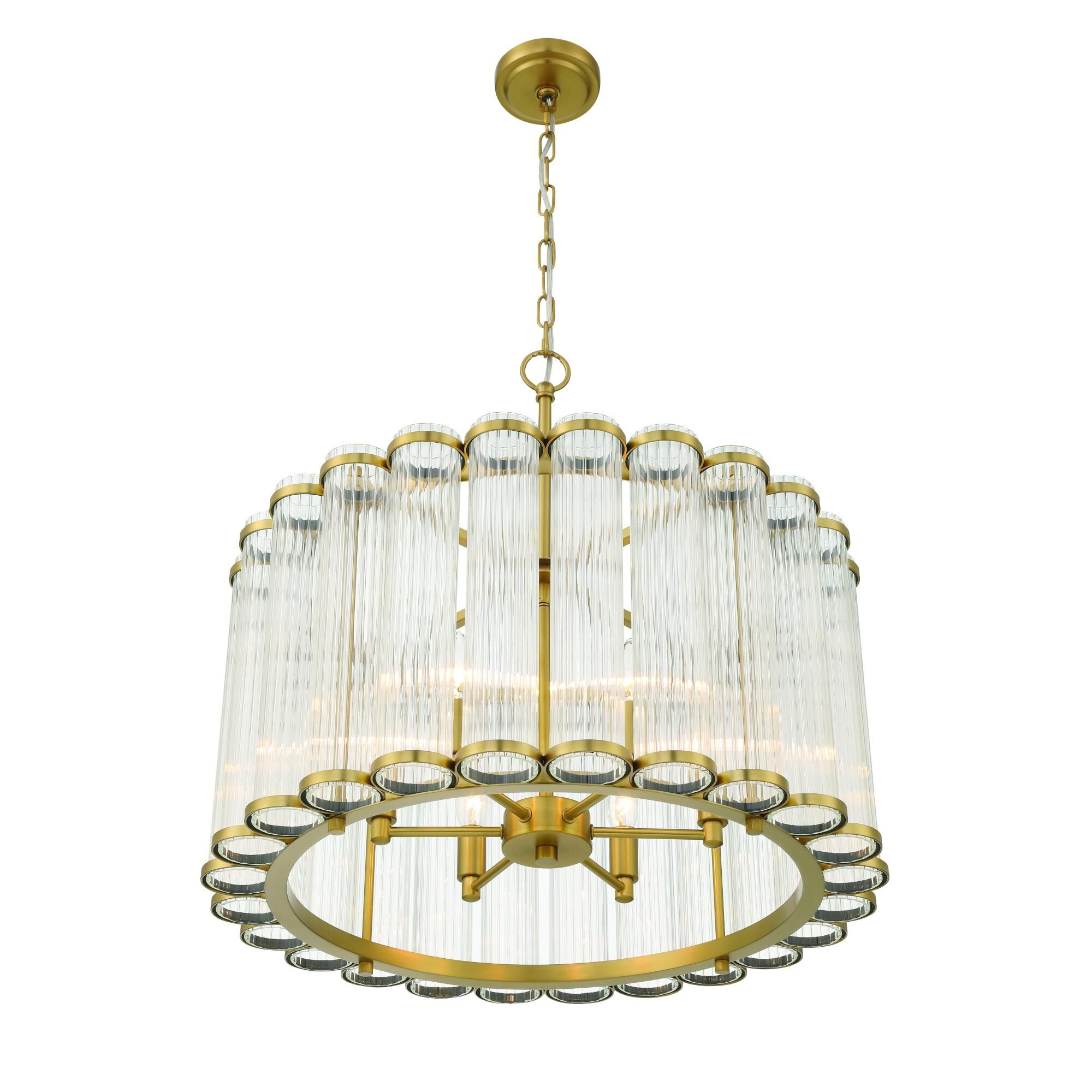 Glasbury Chandelier by Eurofase Lighting