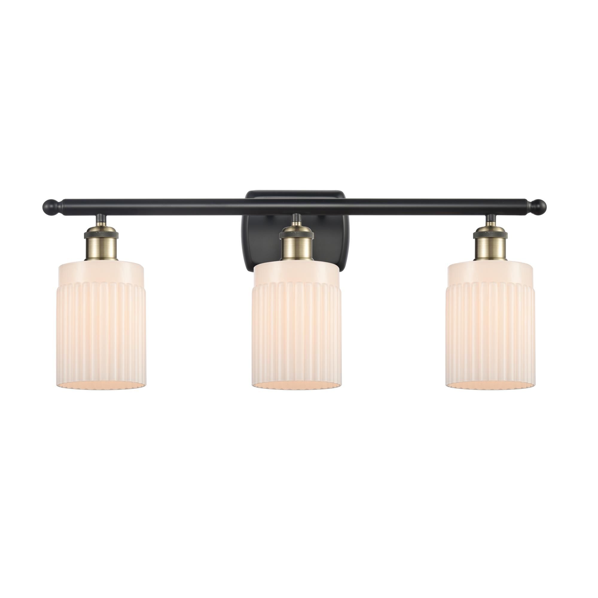 Shown in Black Antique Brass finish and Drum glass and Glass shade