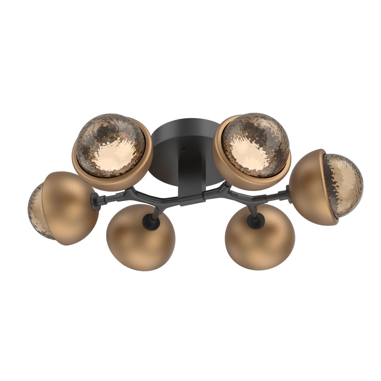 Levi Wilson Cabochon 27 Inch Flush Mount by Hammerton Studio