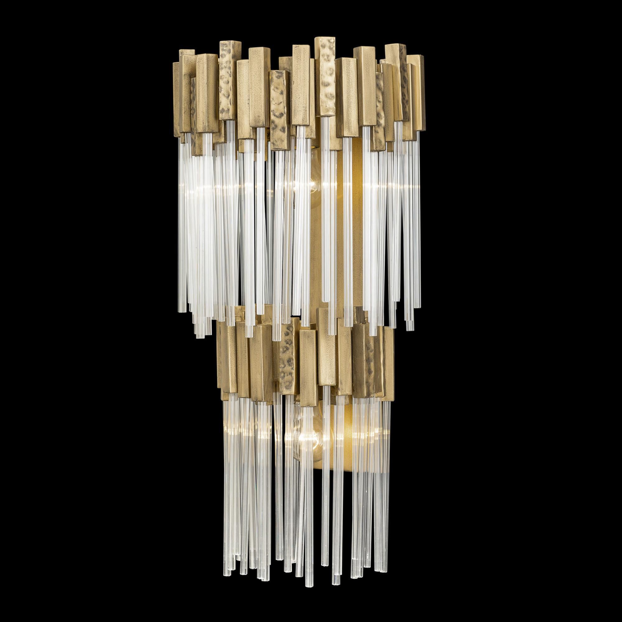 Shown in Havana Gold finish and Clear   glass