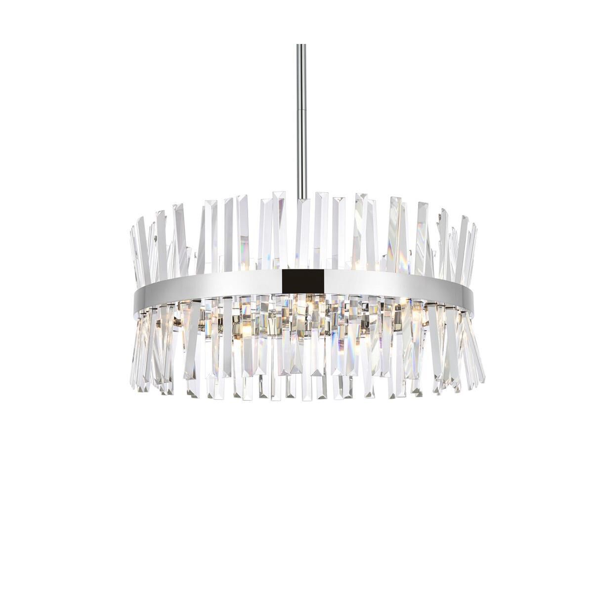 Serephina 25 Inch Large Pendant by Elegant Lighting