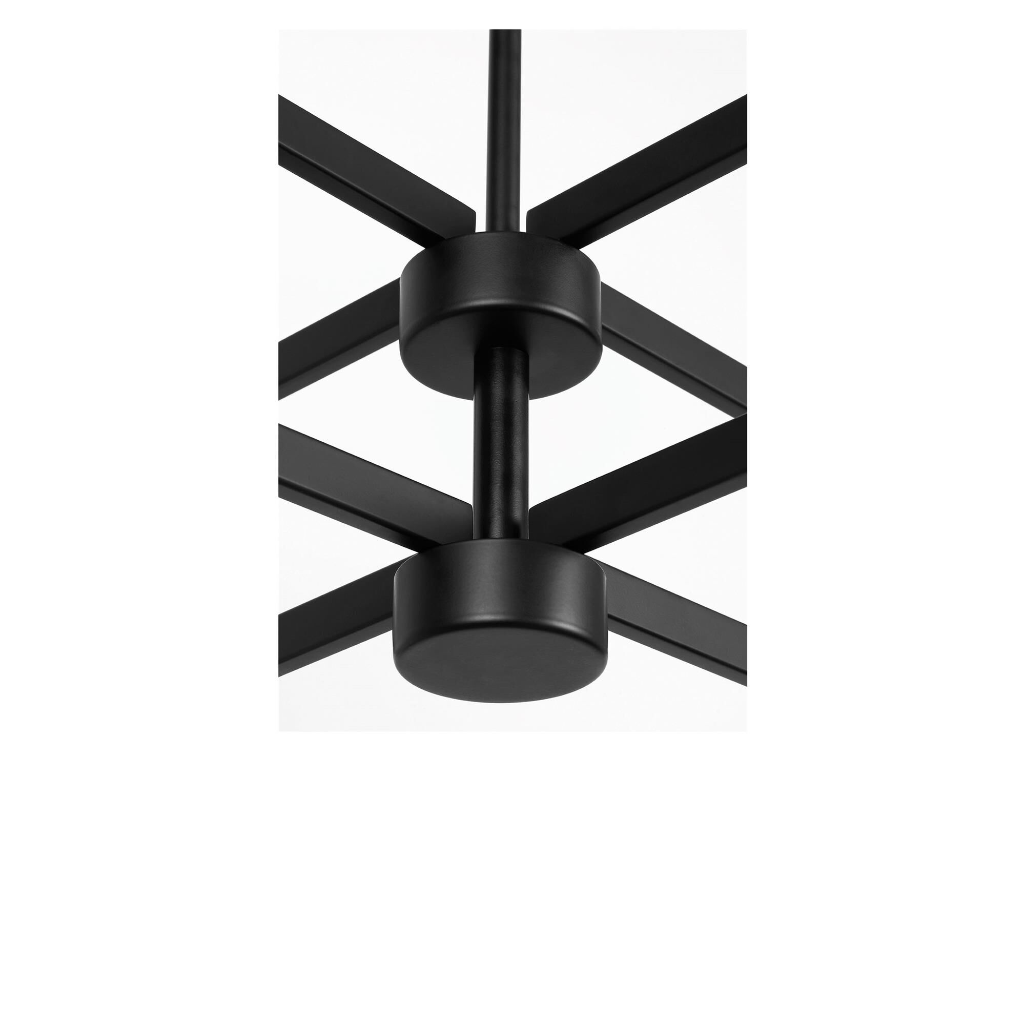 Shown in Midnight Black finish and Metal shade