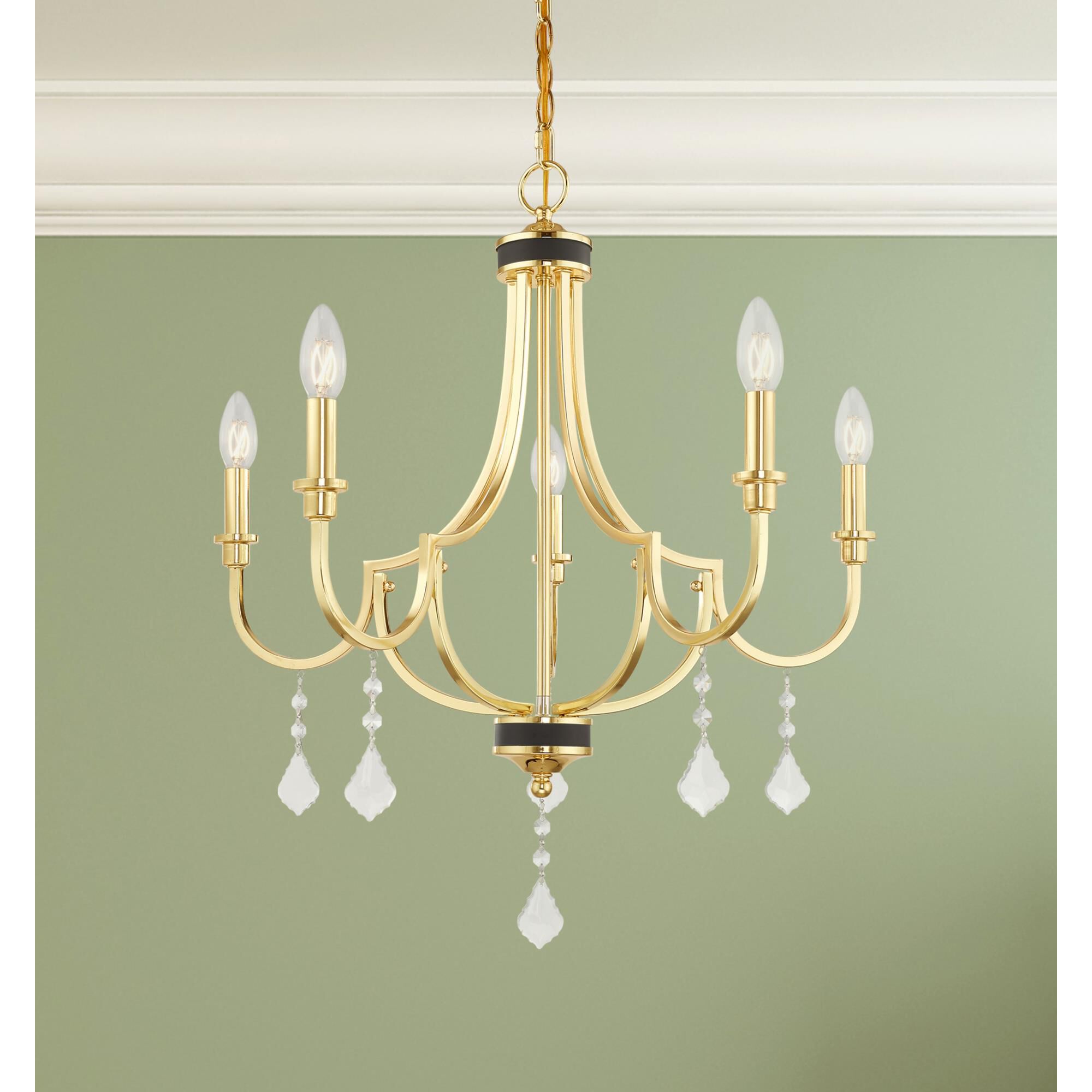 Glendale 5 Light Chandelier by Livex Lighting