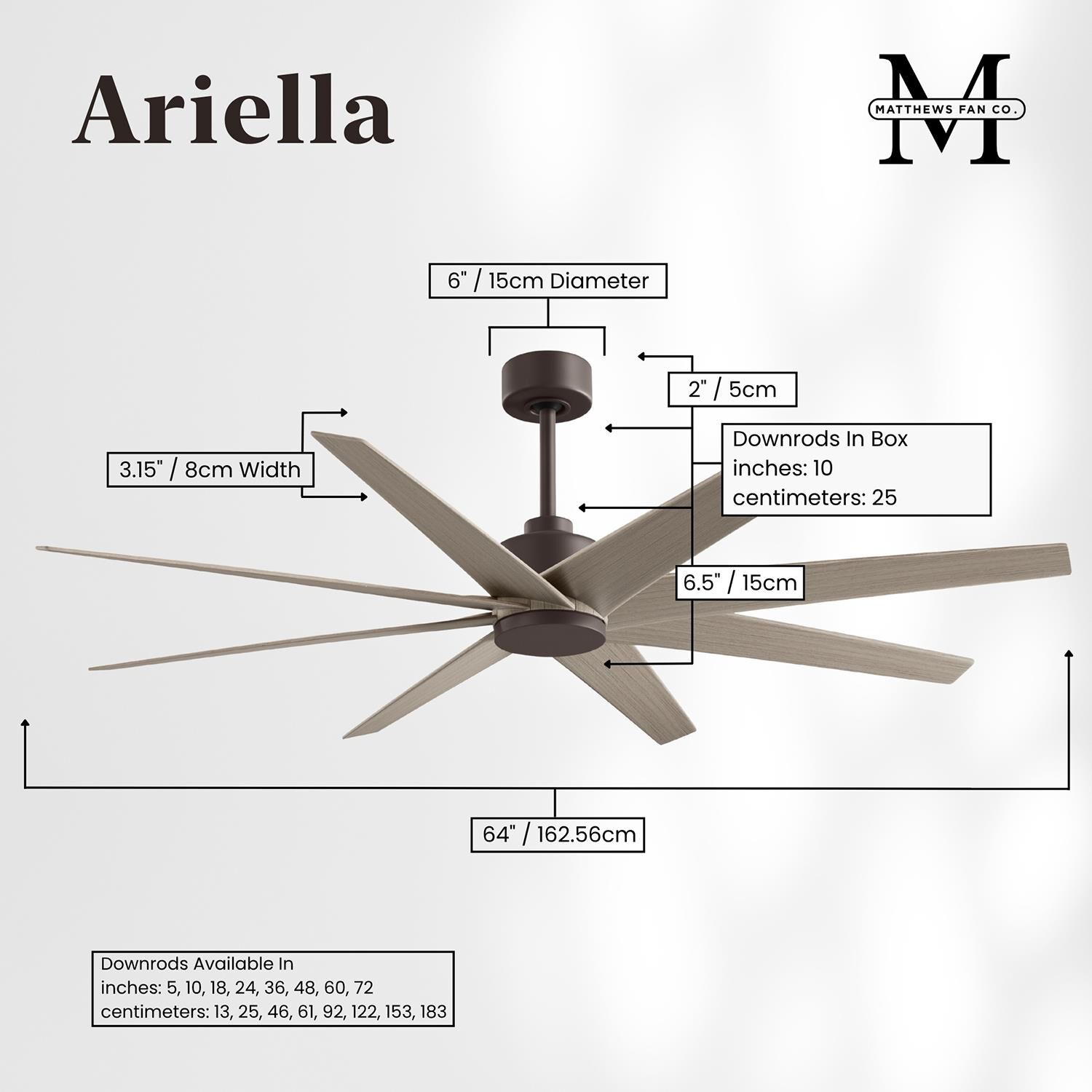 Shown in Textured Bronze finish