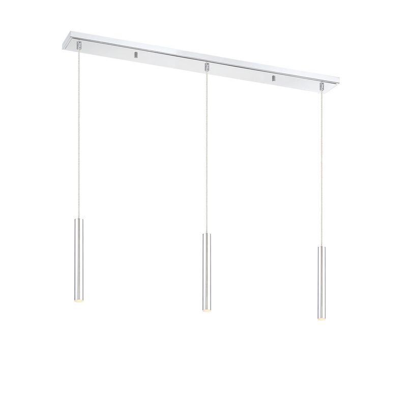 Forest 46 Inch 3 Light LED Linear Suspension Light by Z-Lite