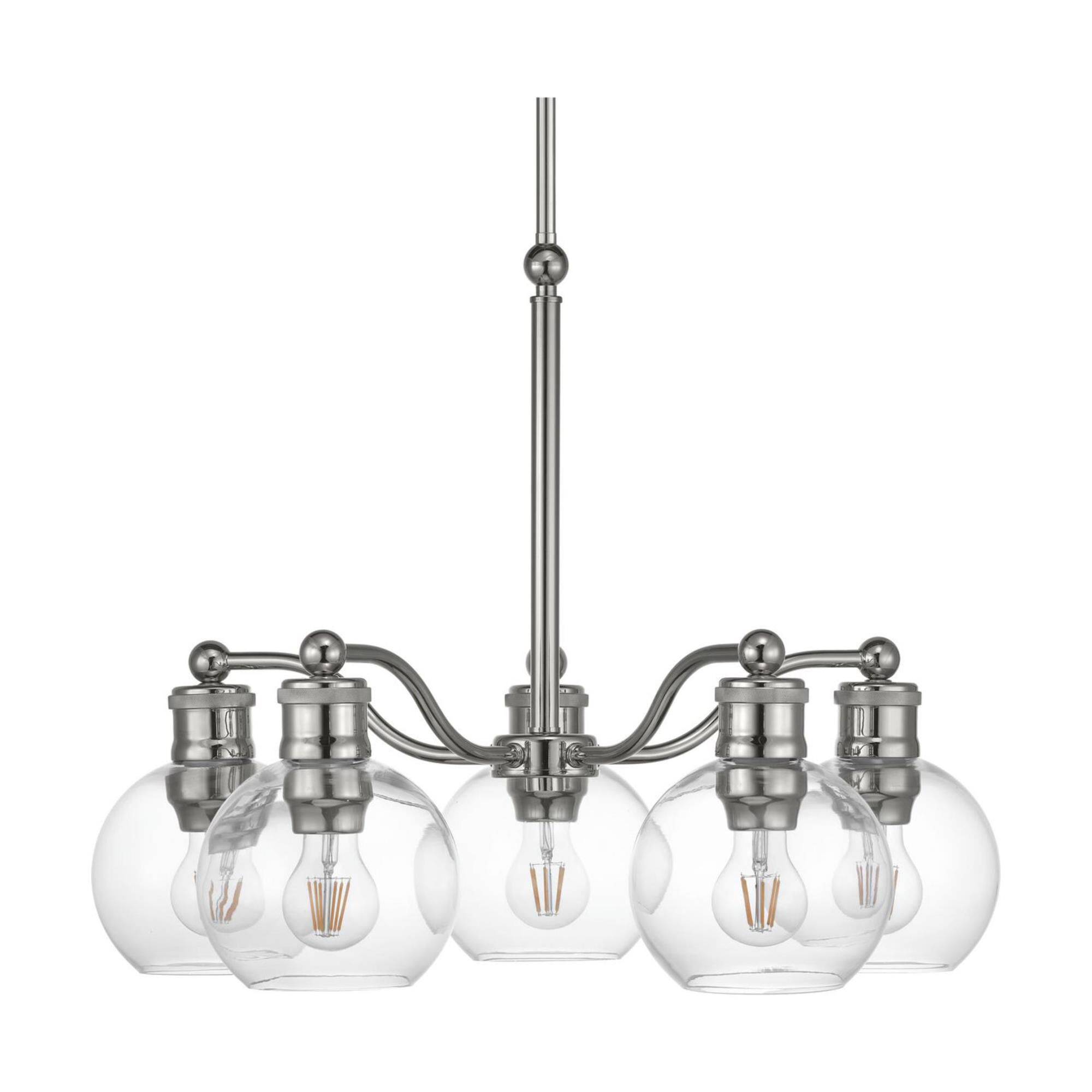 Hansford 25 Inch 5 Light Chandelier by Progress Lighting