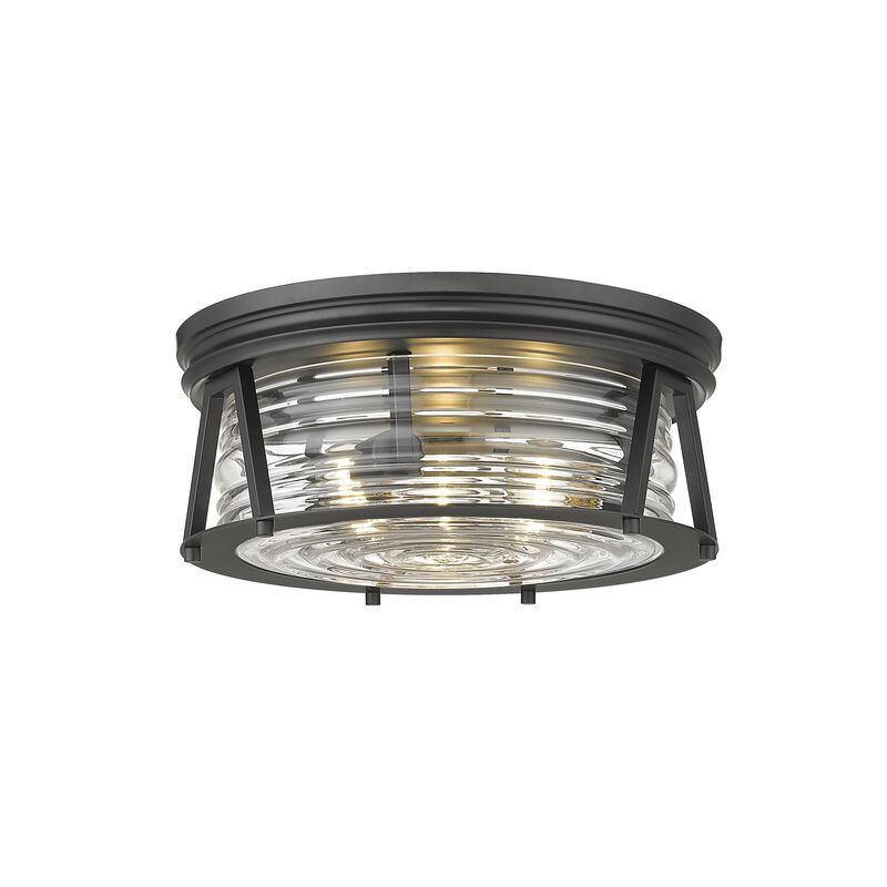 Cape Harbor 16 Inch 3 Light Flush Mount by Z-Lite