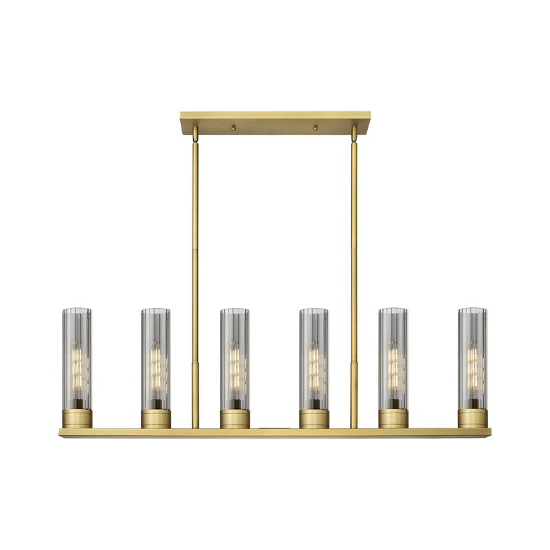 Bruno Marashlian Empire 44 Inch 6 Light Linear Suspension Light by Innovations Lighting