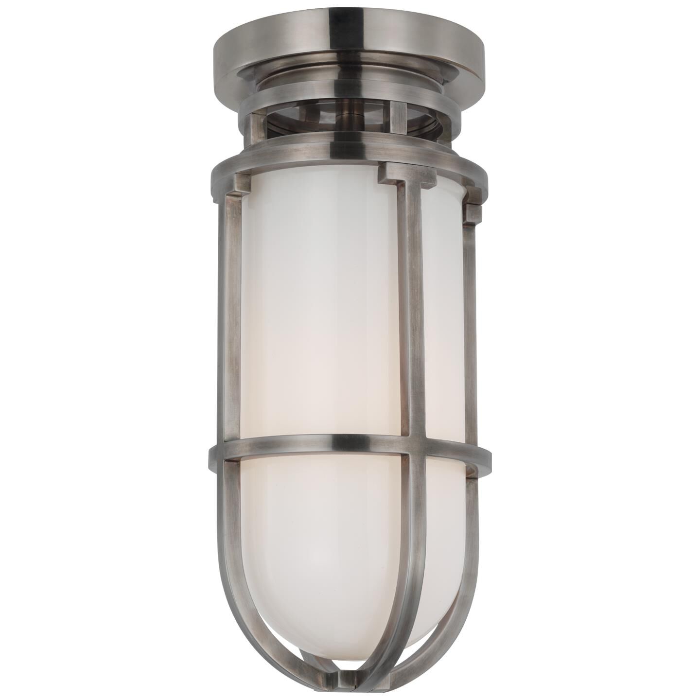 Chapman & Myers Gracie 4 Inch 1 Light LED Semi Flush Mount by Visual Comfort Signature Collection