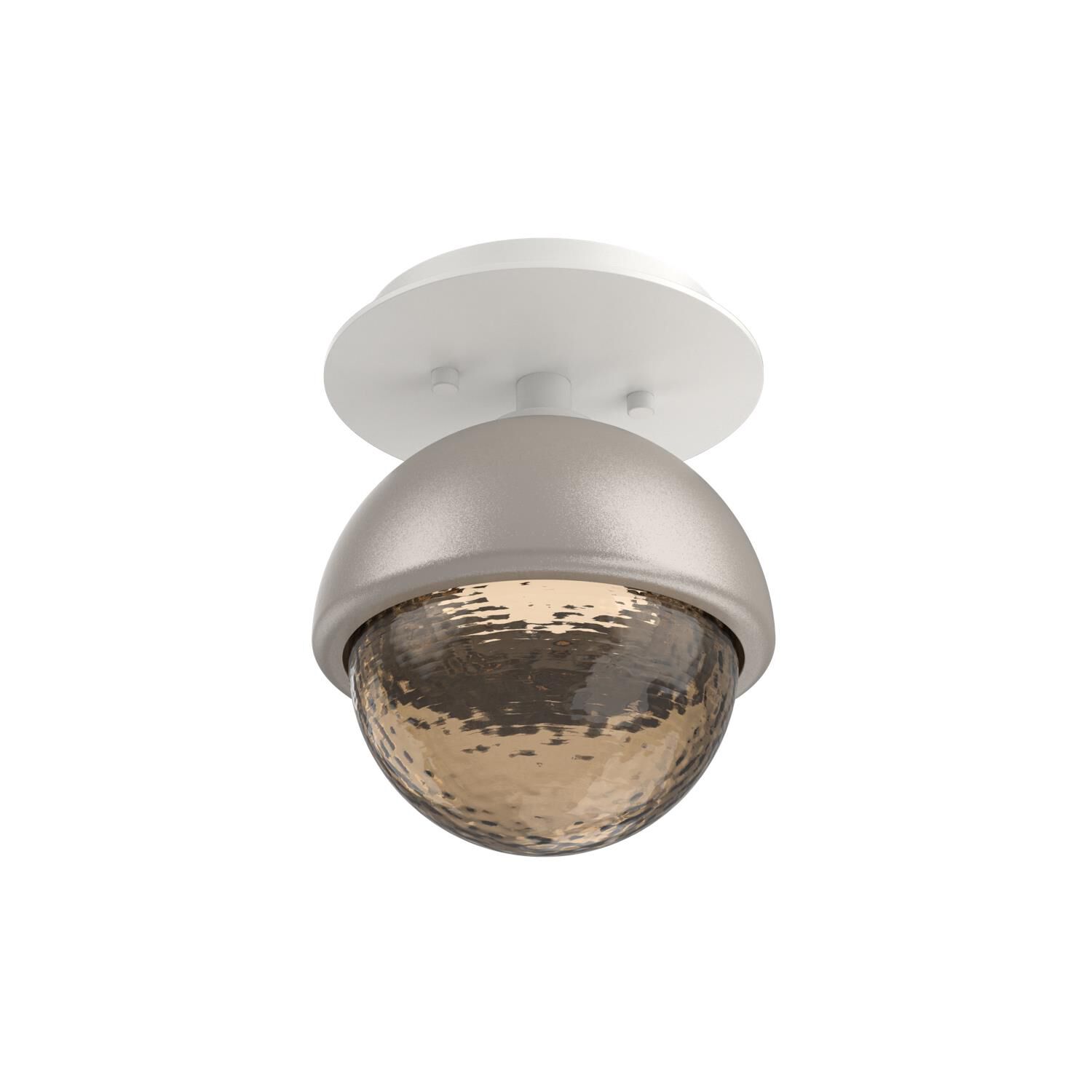 Shown in Salt White finish and Bronze glass and Beige Silver accent