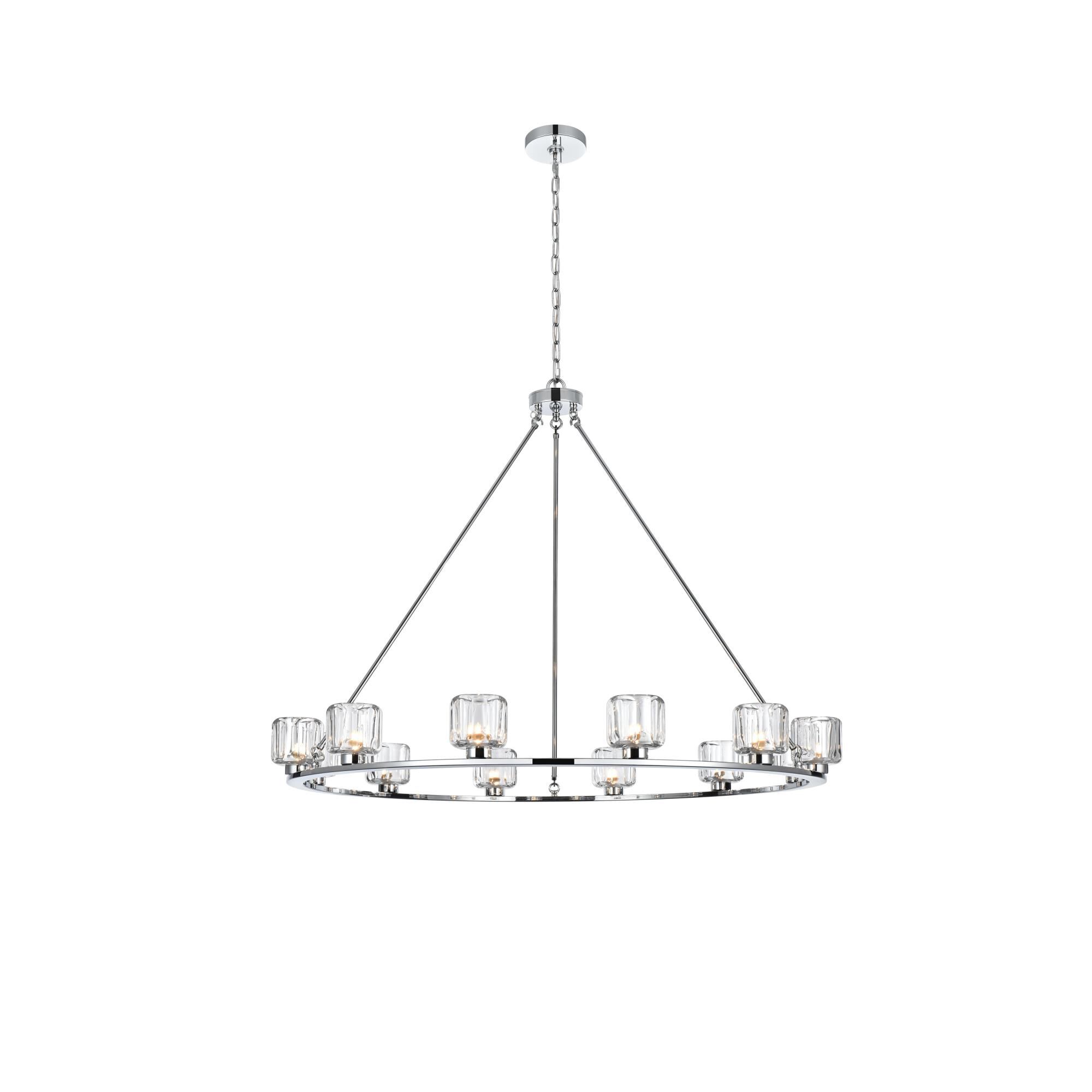 Cadence 48 Inch Chandelier by Elegant Lighting