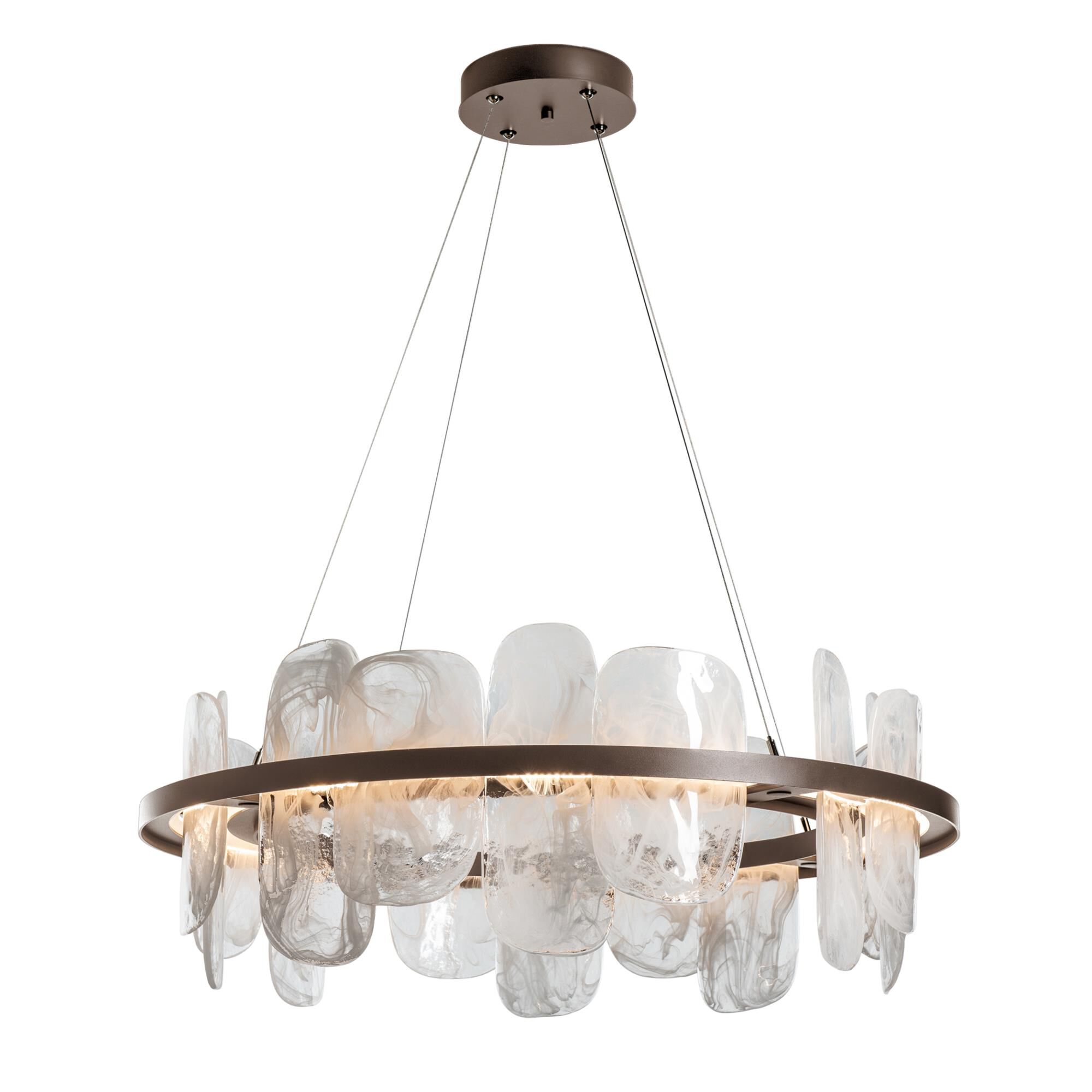 Vitre Chandelier by Hubbardton Forge