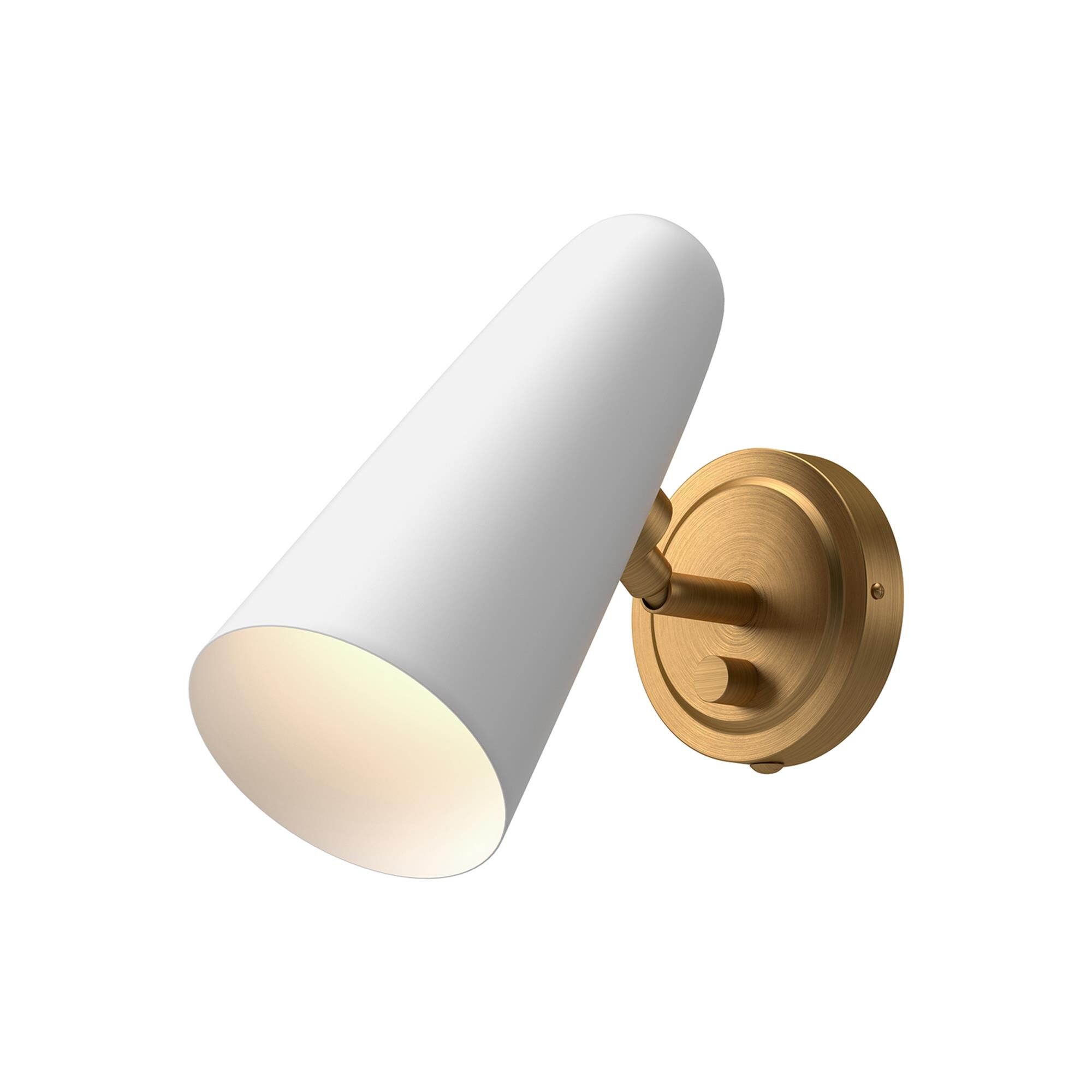 Shown in White And Aged Gold finish