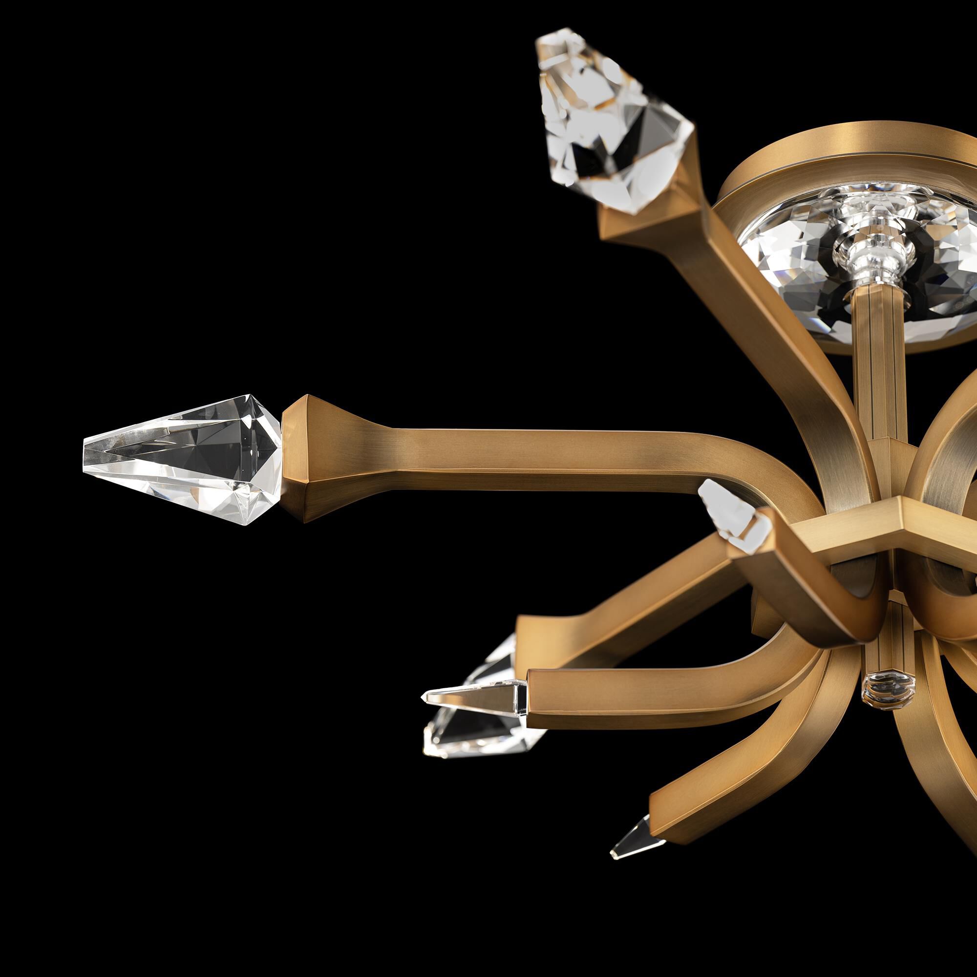 Shown in Aged Brass finish