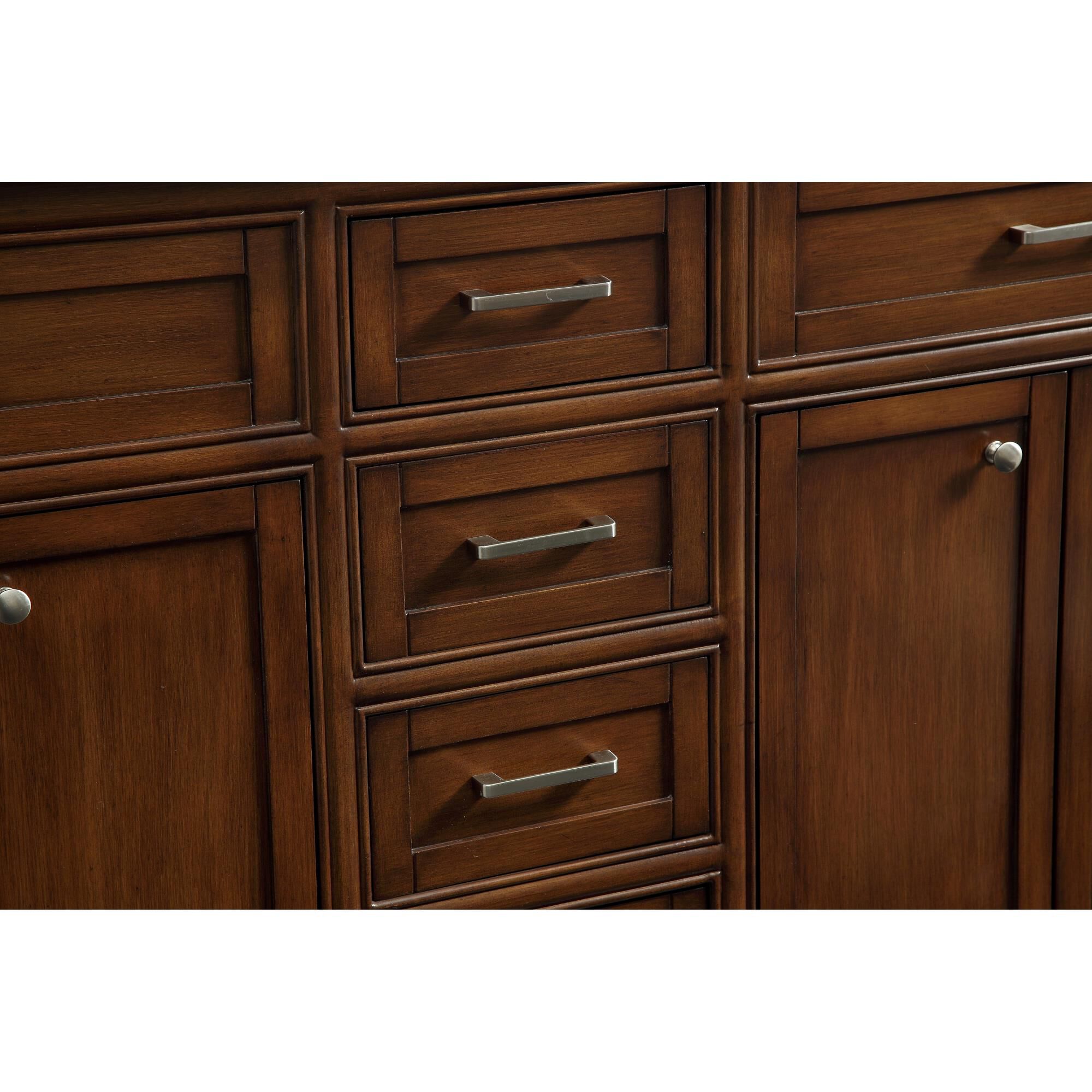 Shown in Teak finish