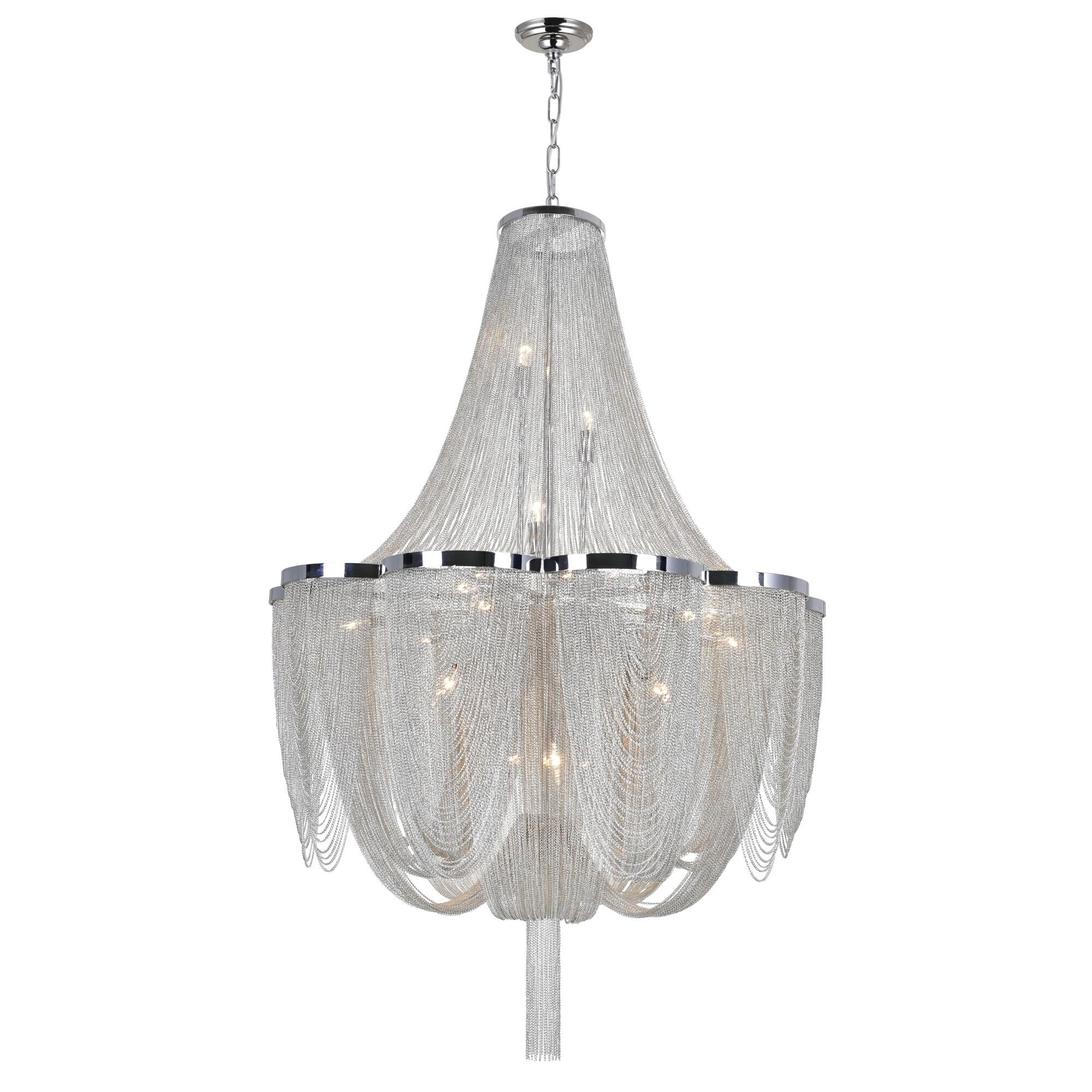 Taylor 22 Inch 10 Light Mini Chandelier by CWI Lighting