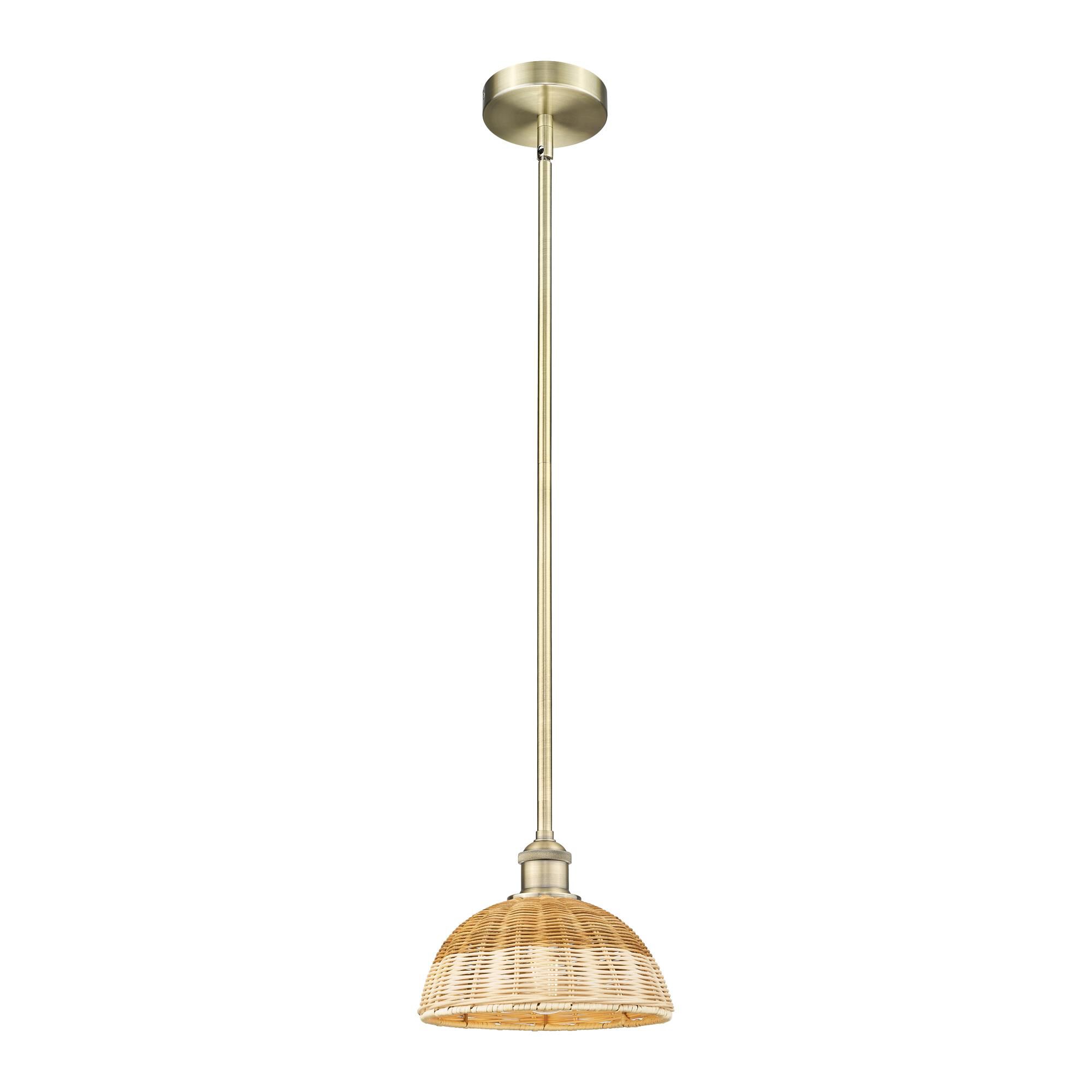 Bruno Marashlian Bristol Natural II 9 Inch Mini Pendant by Innovations Lighting