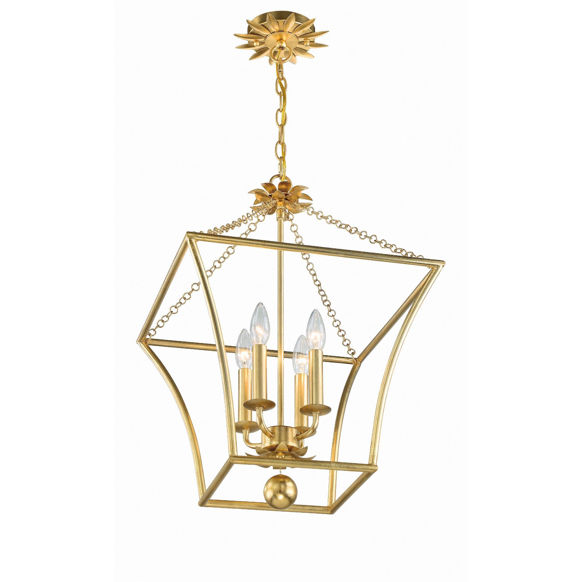 Shown in Antique Gold finish
