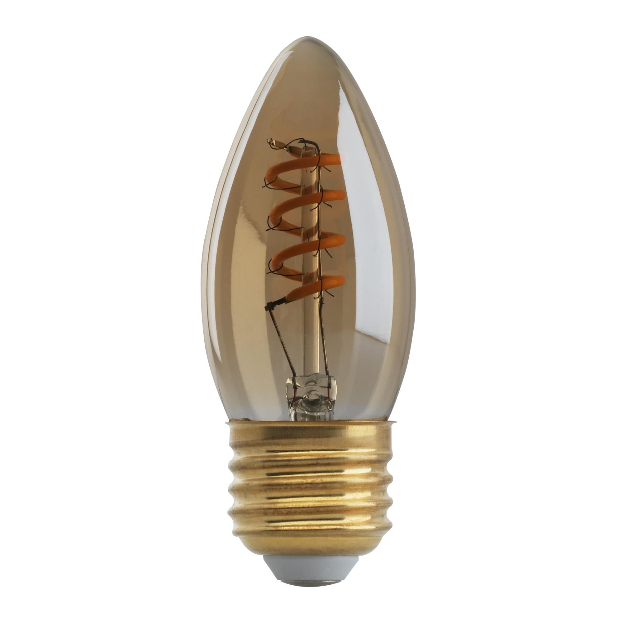 Dimmable 2 Watt 2000K B10 LED Light Bulb,