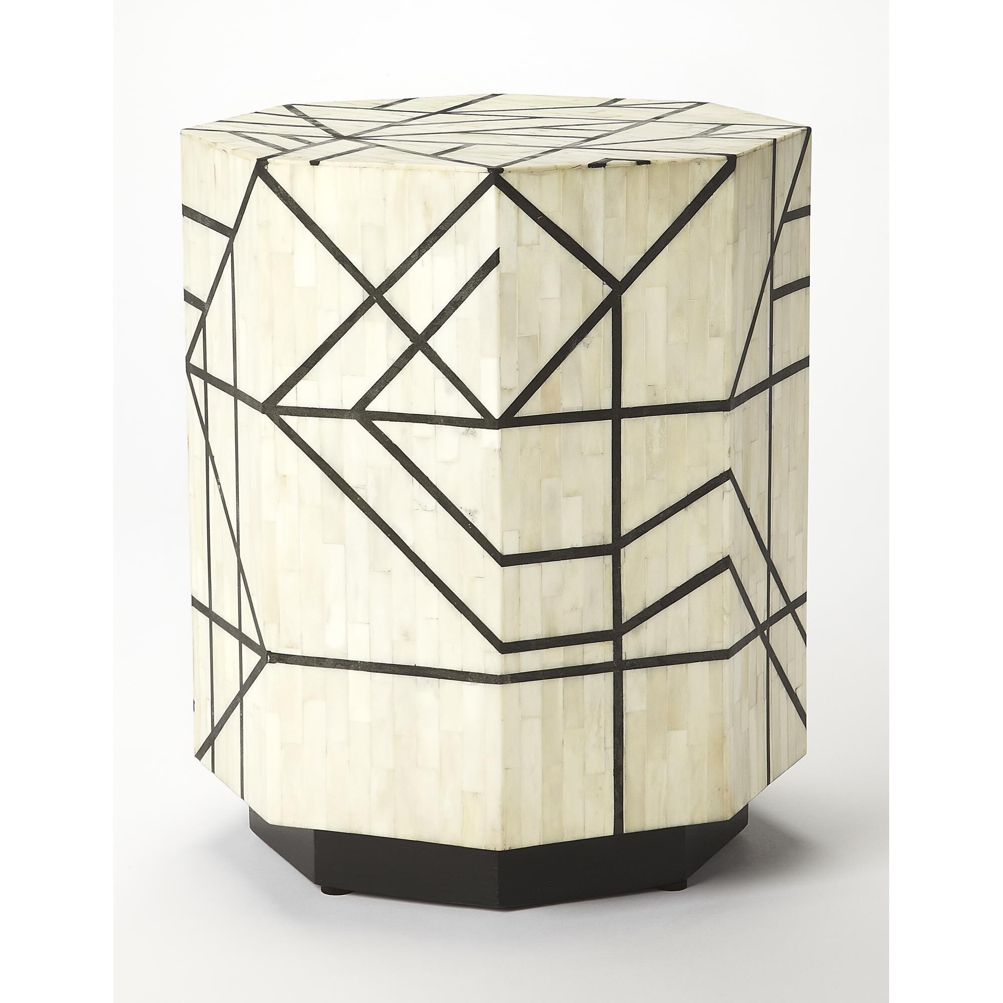 Bone Inlay Accent Table by Butler Specialty Company
