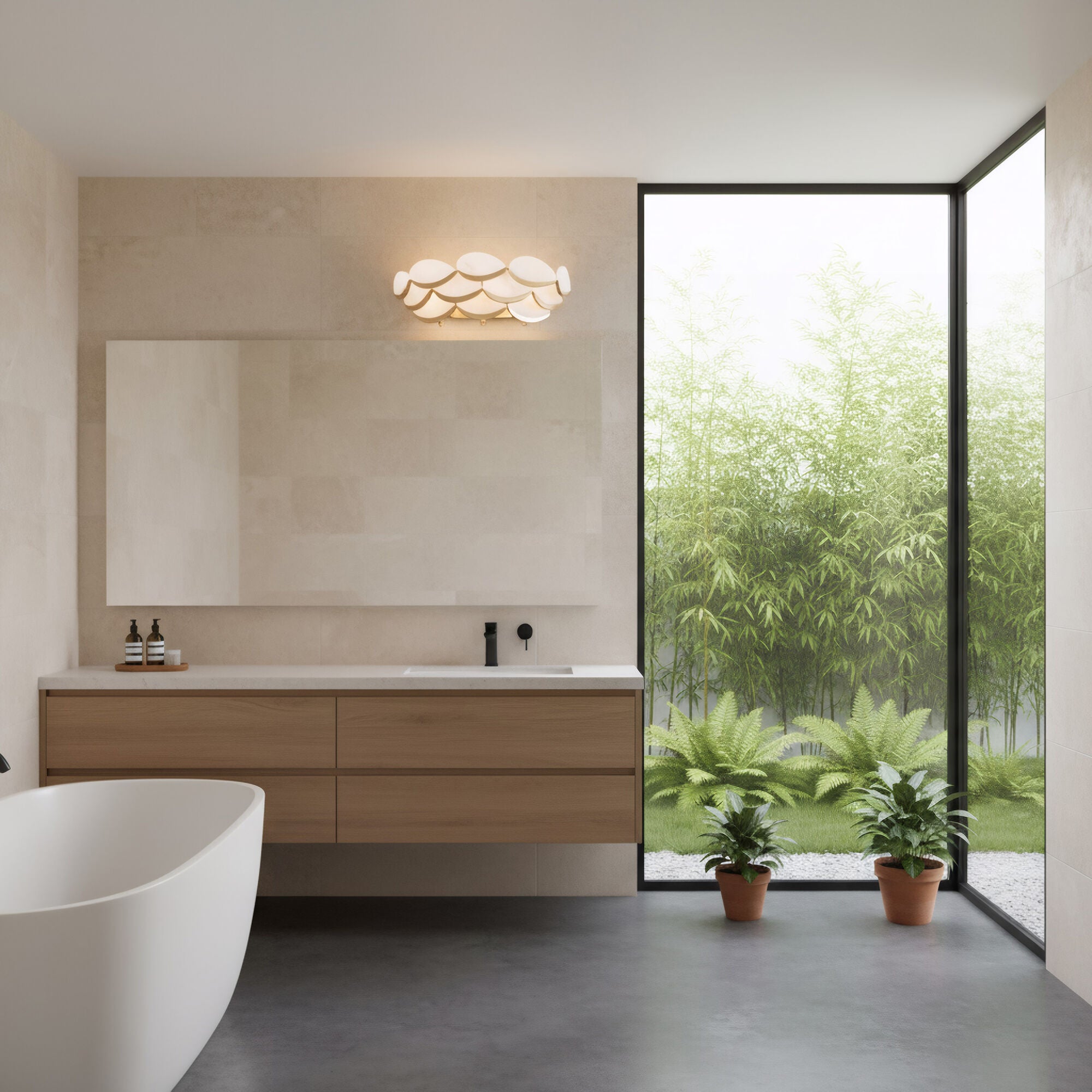 High Tide 22 Inch Bath Vanity Light,