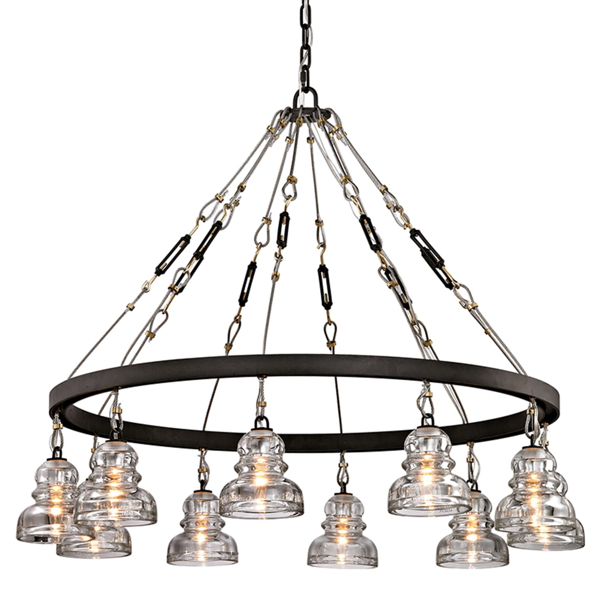 Menlo Park 42.5 Inch Chandelier,