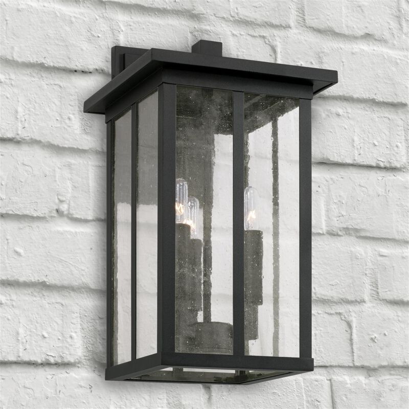 Barrett 18 Inch Tall 3 Light Outdoor Wall Light by Capital Lighting Fixture Company